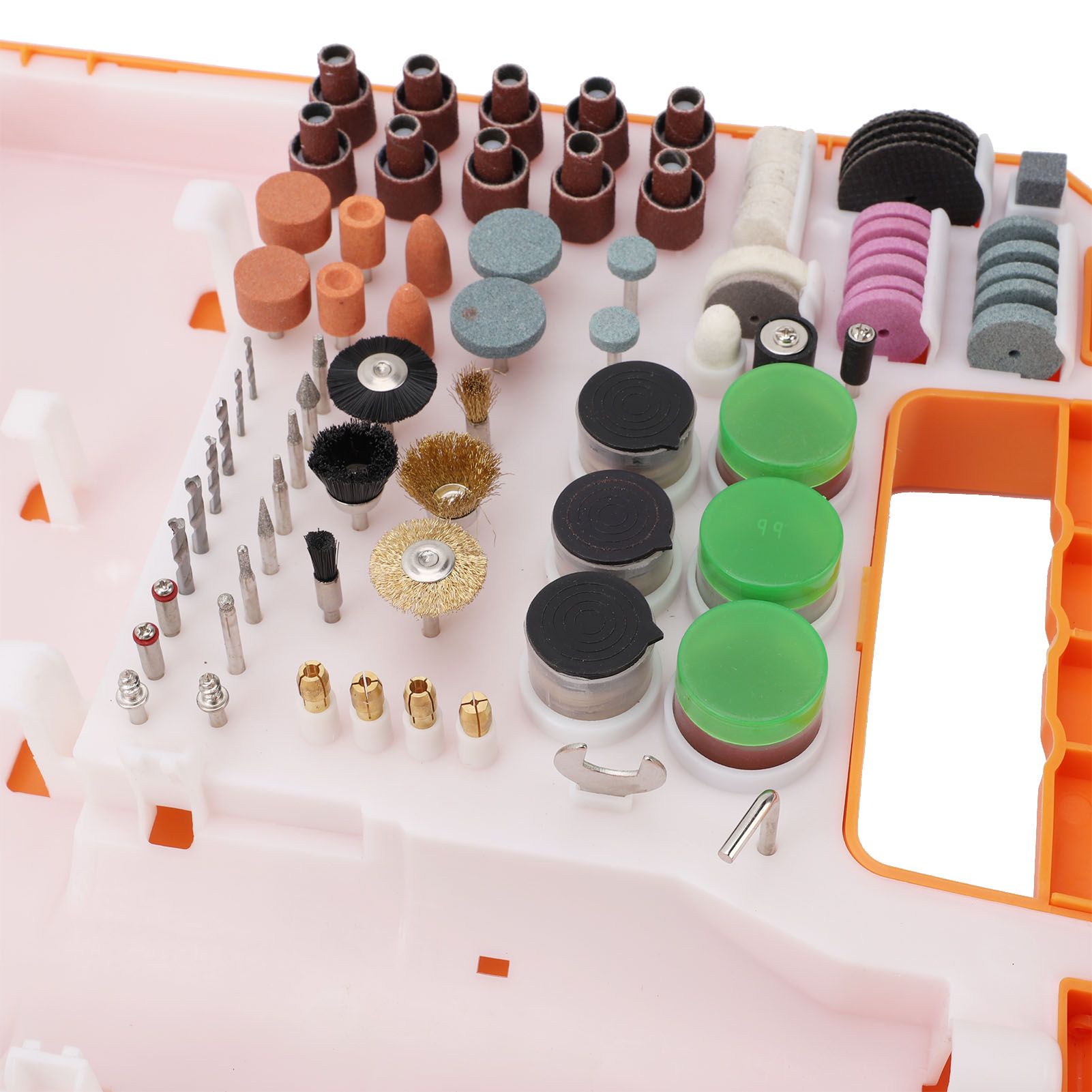 Rotary Tool Kit with 93pcs Accessories 30000RPM Multiuse Tool Portable 200W view 2