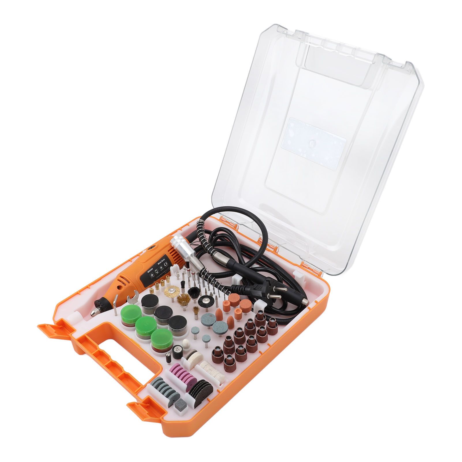 Rotary Tool Kit with 93pcs Accessories 30000RPM Multiuse Tool Portable 200W view 4