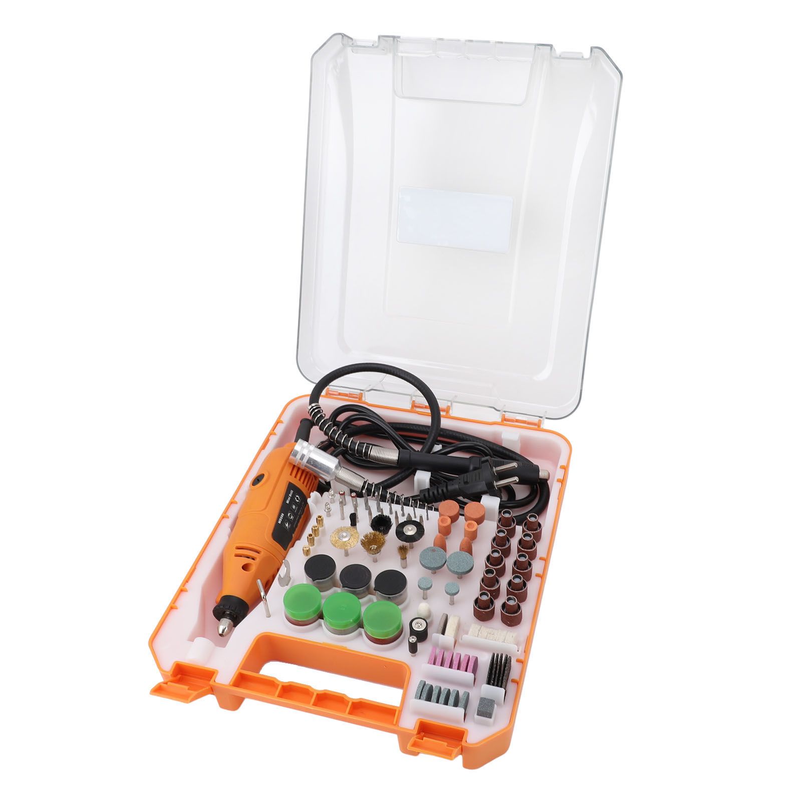Rotary Tool Kit with 93pcs Accessories 30000RPM Multiuse Tool Portable 200W view 6