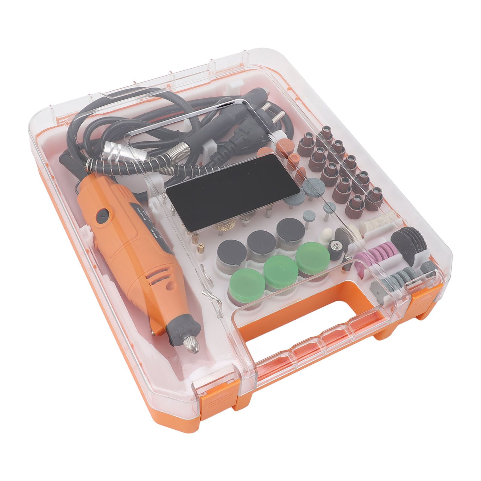 Rotary Tool Kit with 93pcs Accessories 30000RPM Multiuse Tool Portable 200W view 11