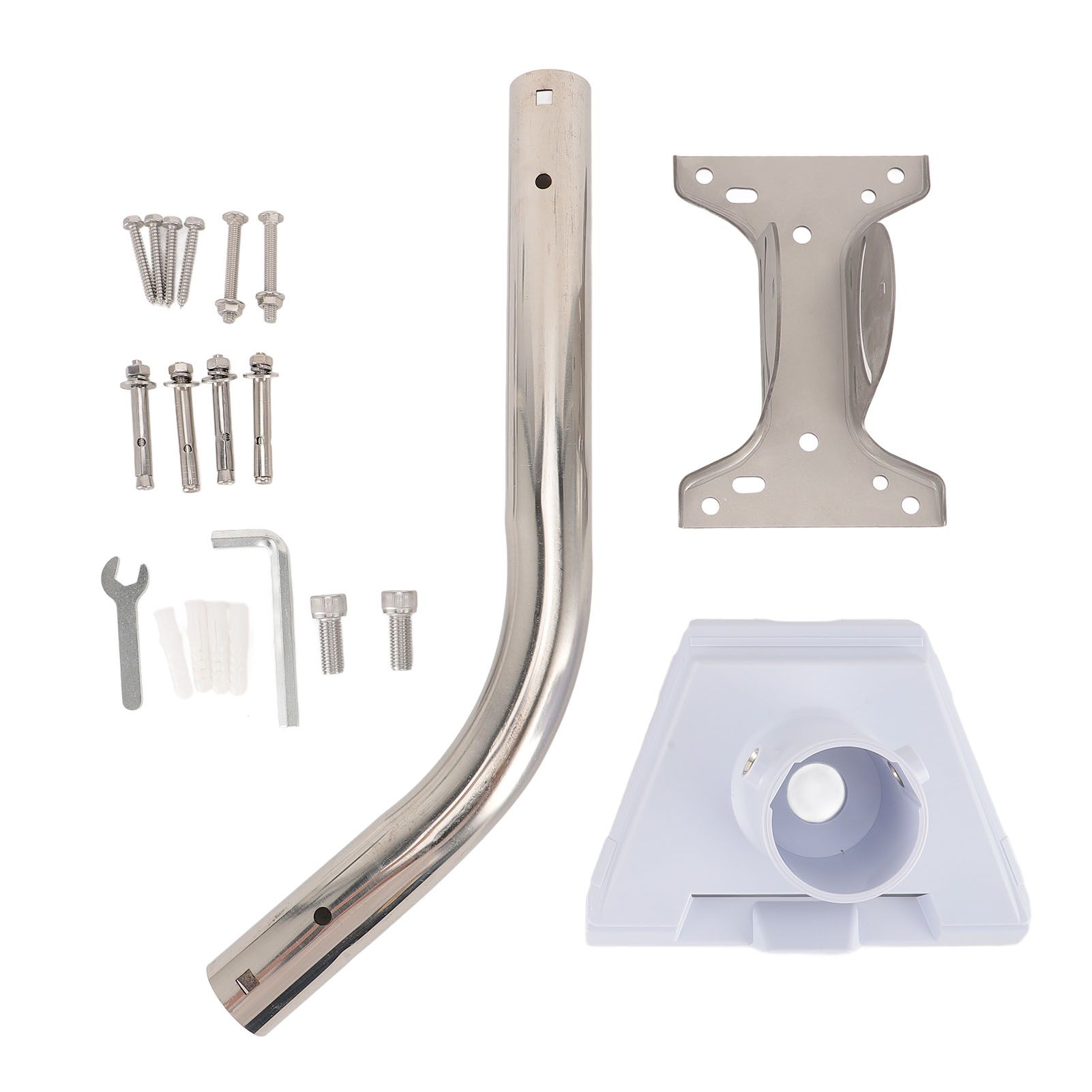 Satellite Pipe Adapter Mount Professional Easy Installation Stable Support view 3