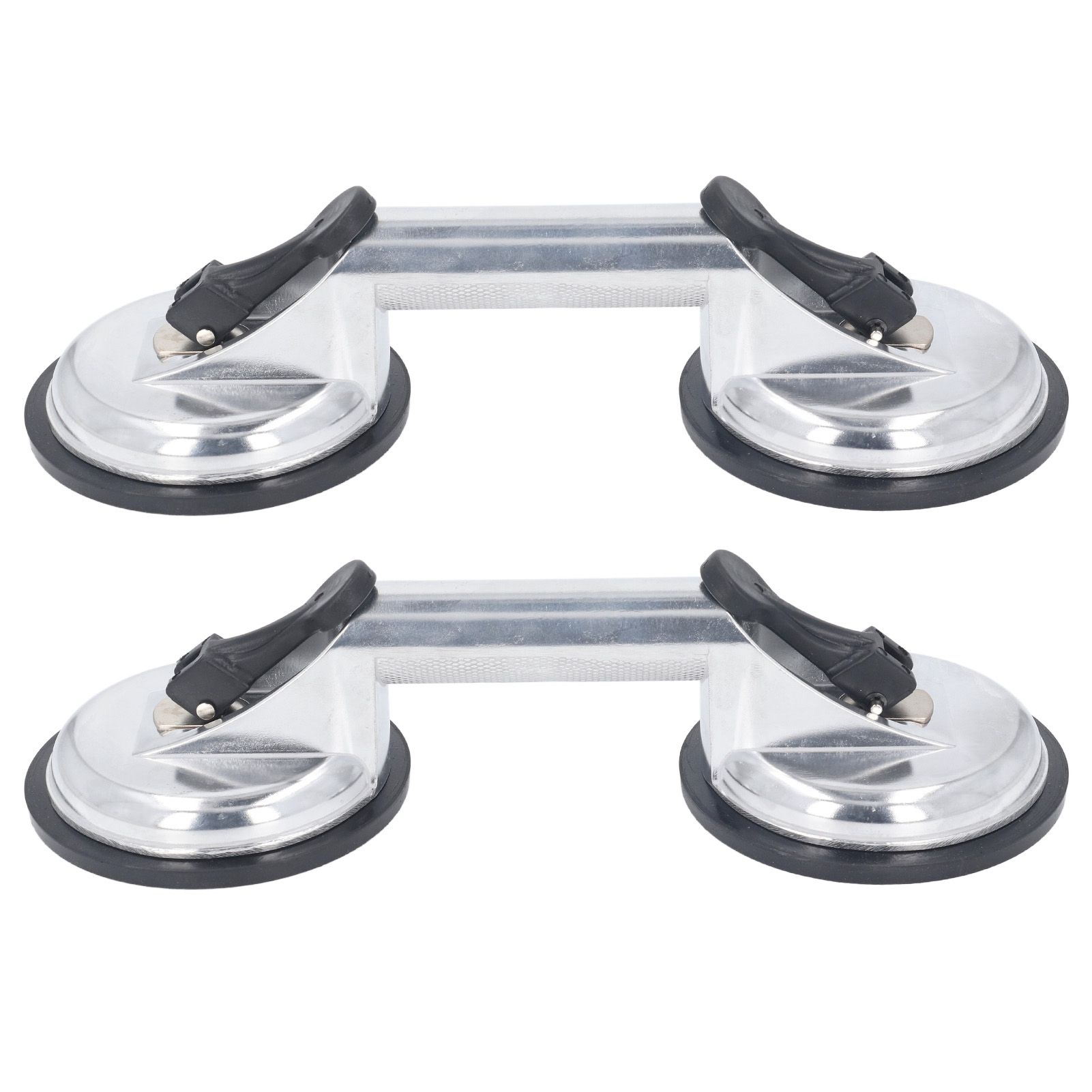 2Pcs Double Handle Suction Cups Plate 100KG Load Capacity Heavy Duty Aluminum view 8