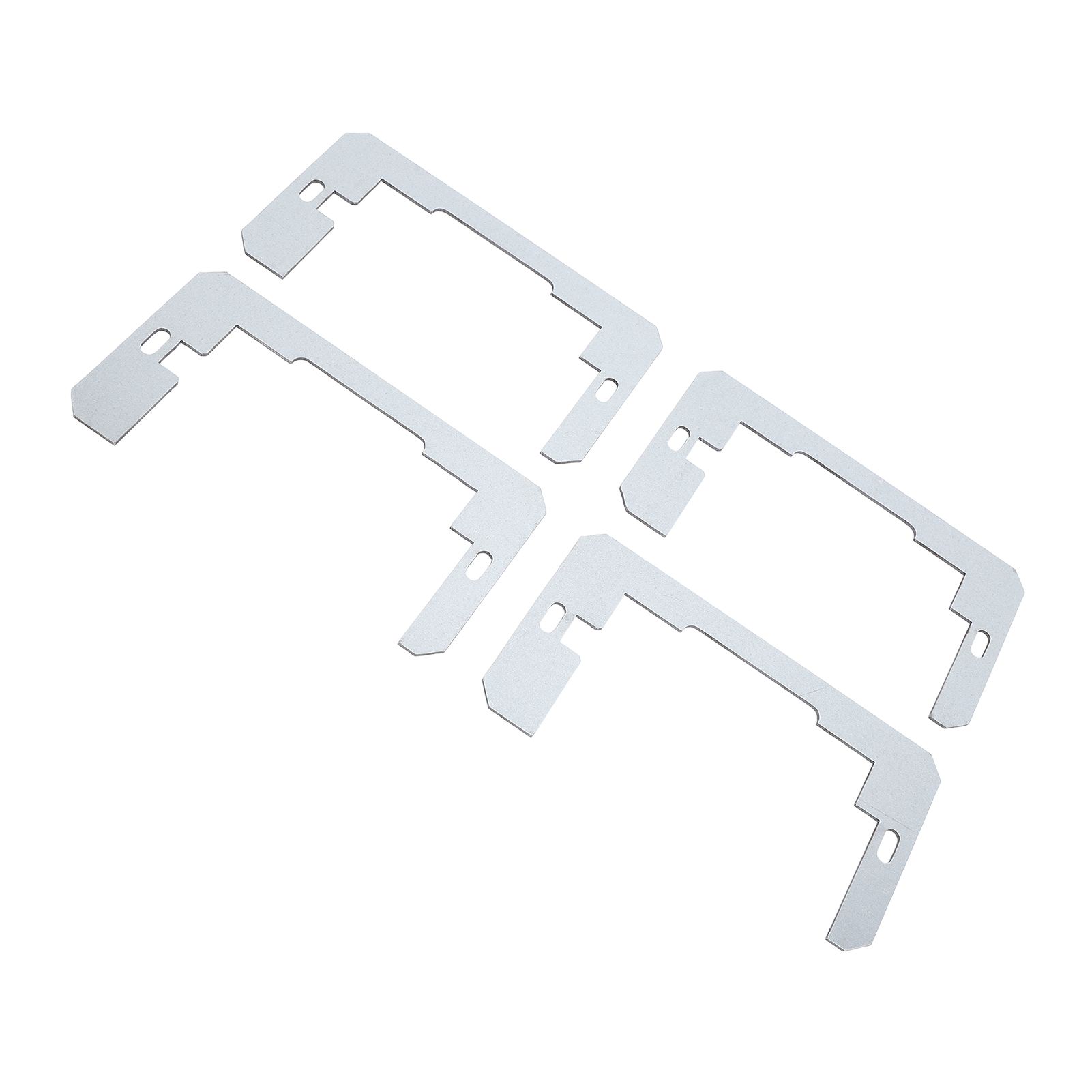 20PCS Wall Plate Spacer Zinc Plated Steel Flush Fit Device Leveling Plate for view 4