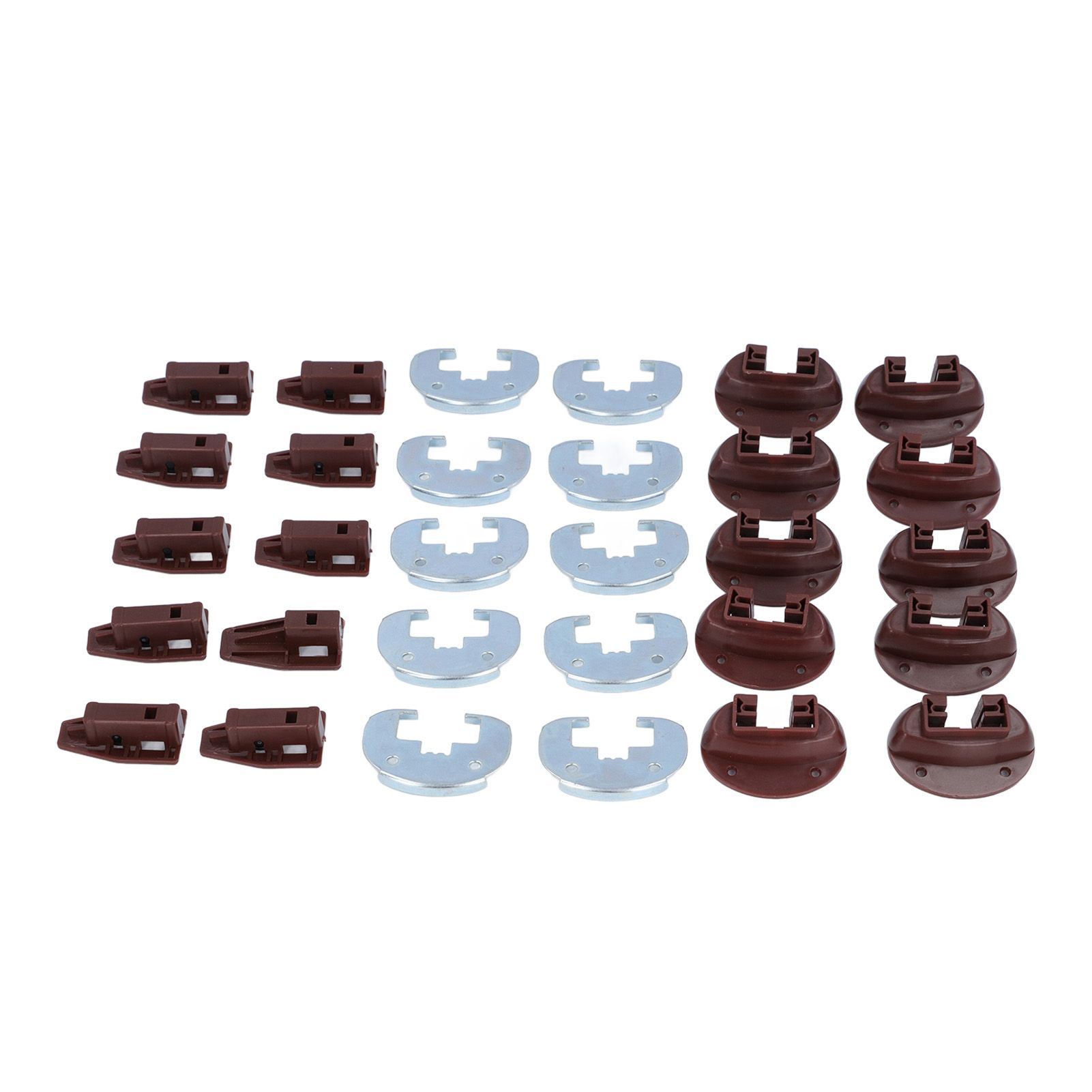 Drawer Guide Kit Aluminum Alloy Plastic Drawer Slides Repair Kit for Rite Trak II — image 1