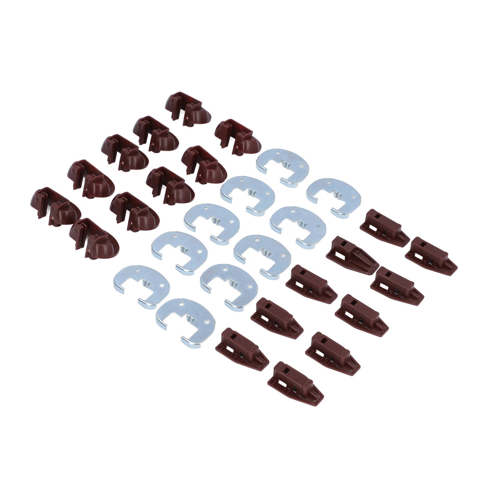 Drawer Guide Kit Aluminum Alloy Plastic Drawer Slides Repair Kit for Rite Trak II view 8