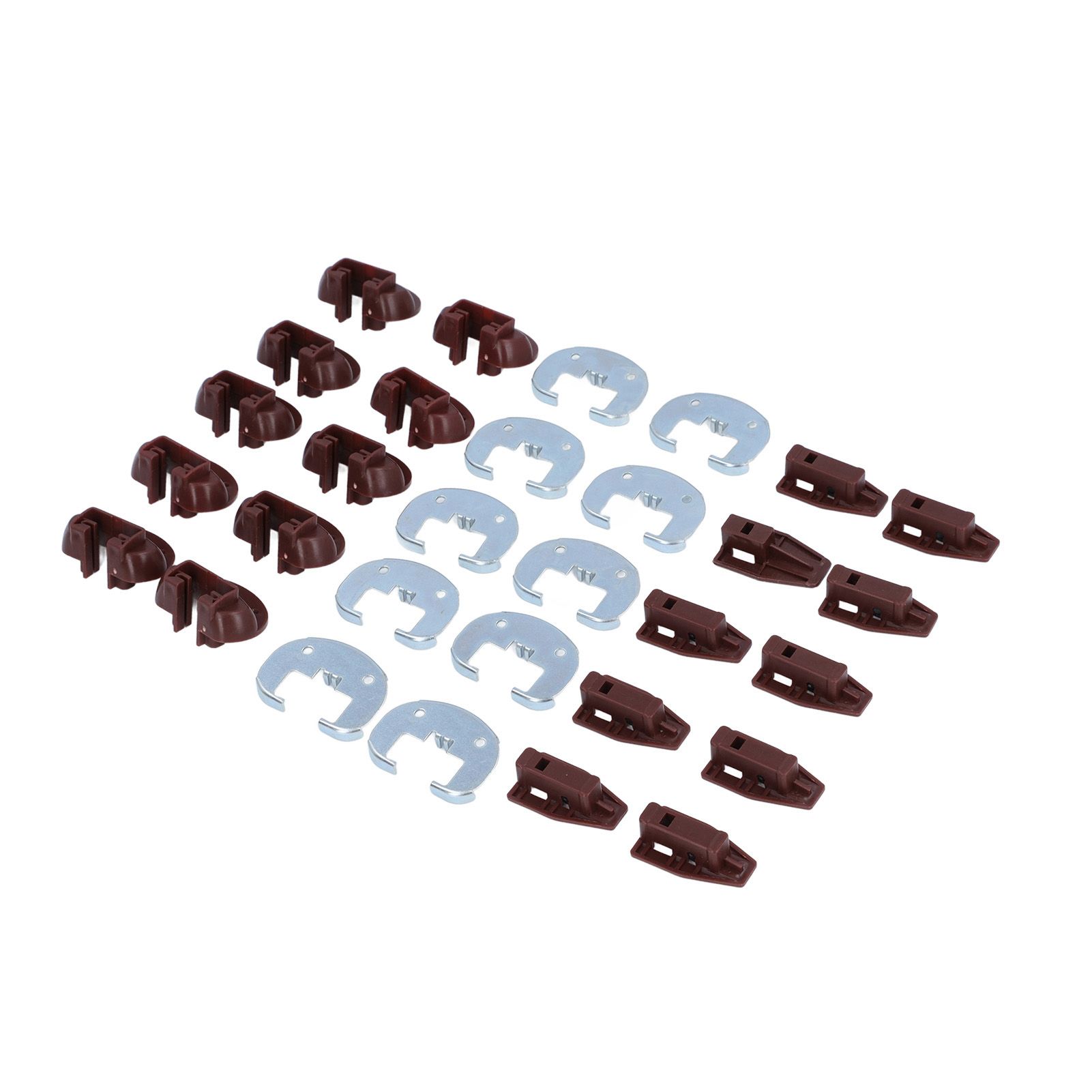 Drawer Guide Kit Aluminum Alloy Plastic Drawer Slides Repair Kit for Rite Trak II view 12