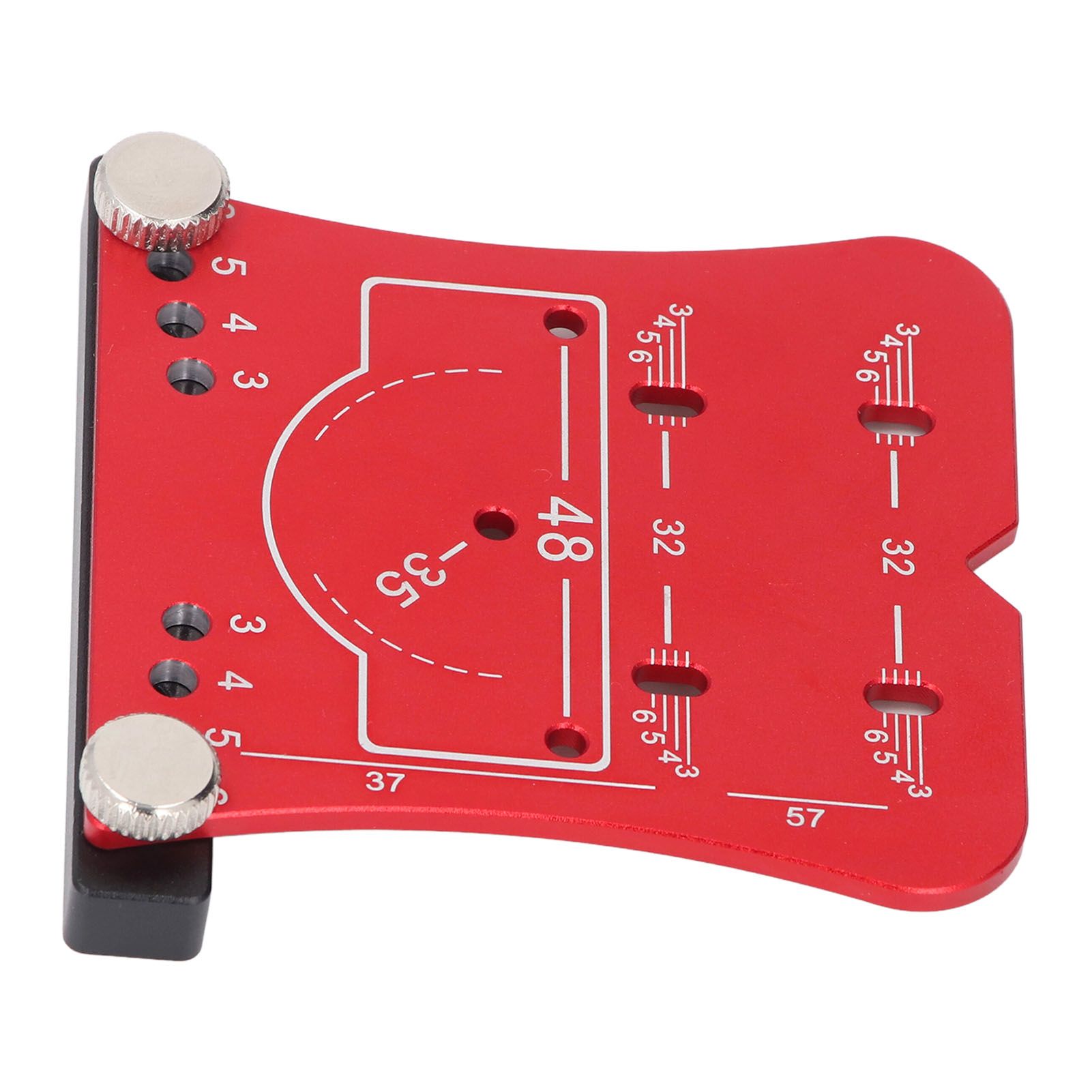 35mm Hinge Punch Locator Hinge Boring Jig 4 Hole Spacing Adjustable Margin view 6