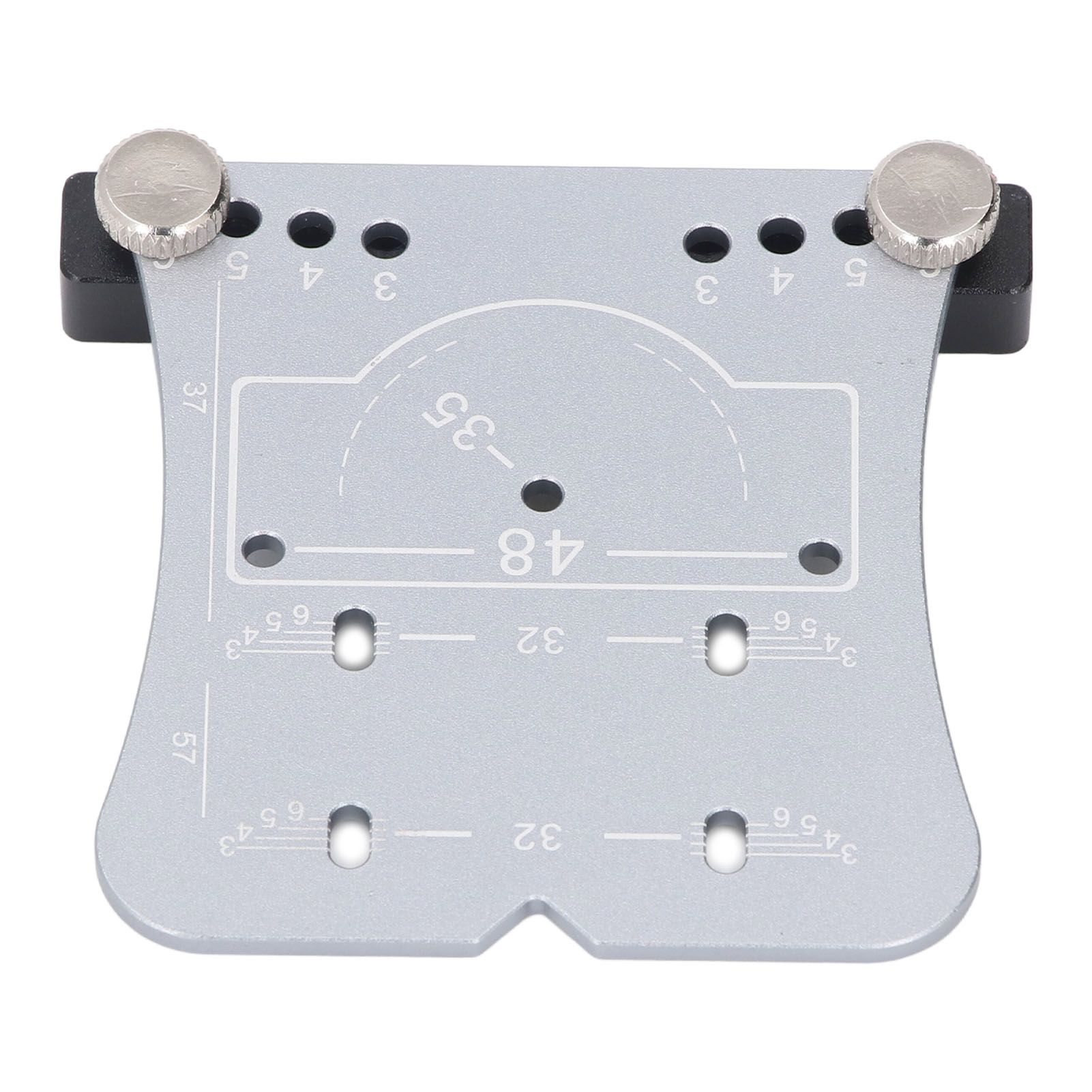 35mm Hinge Punch Locator Hinge Boring Jig 4 Hole Spacing Adjustable Margin