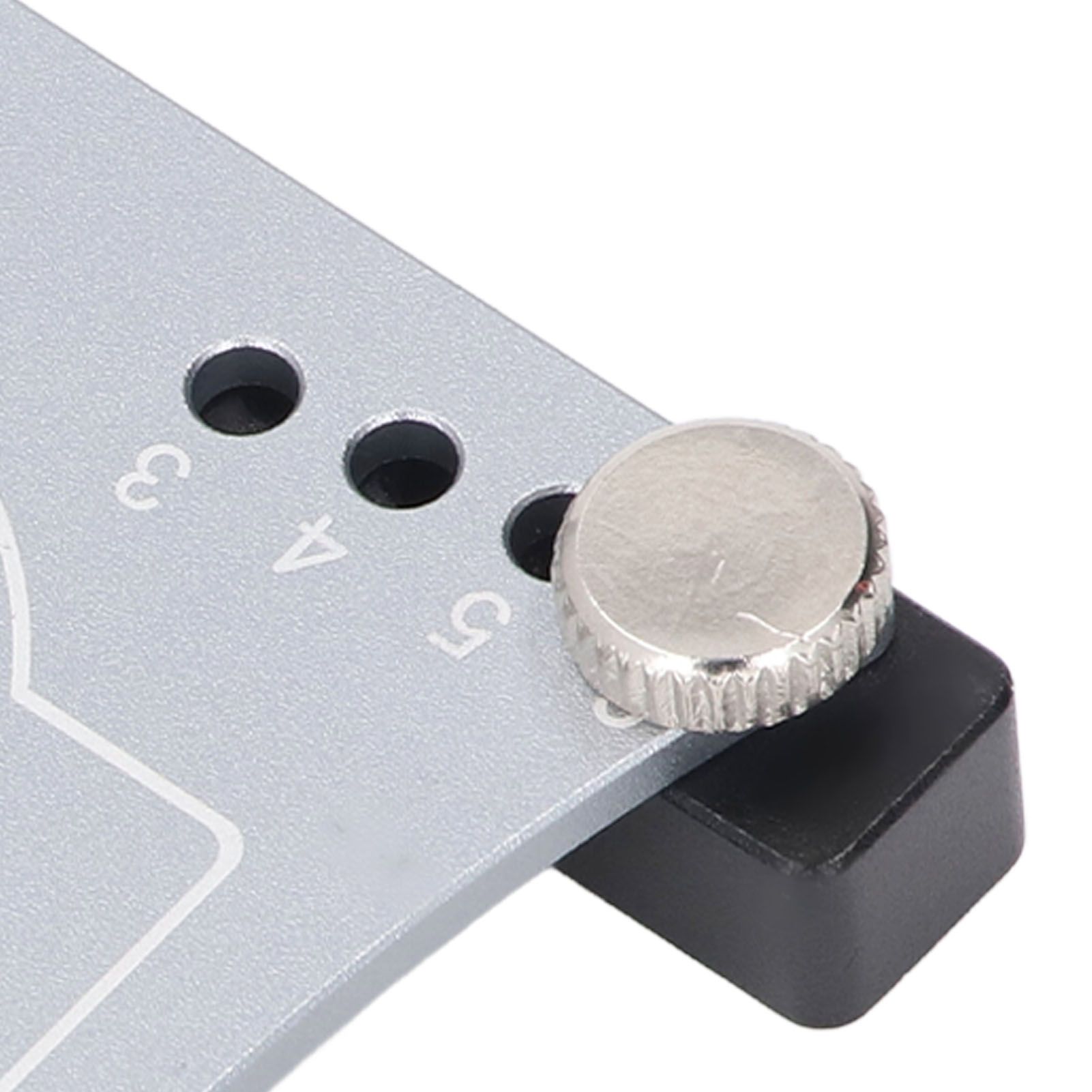 35mm Hinge Punch Locator Hinge Boring Jig 4 Hole Spacing Adjustable Margin view 5