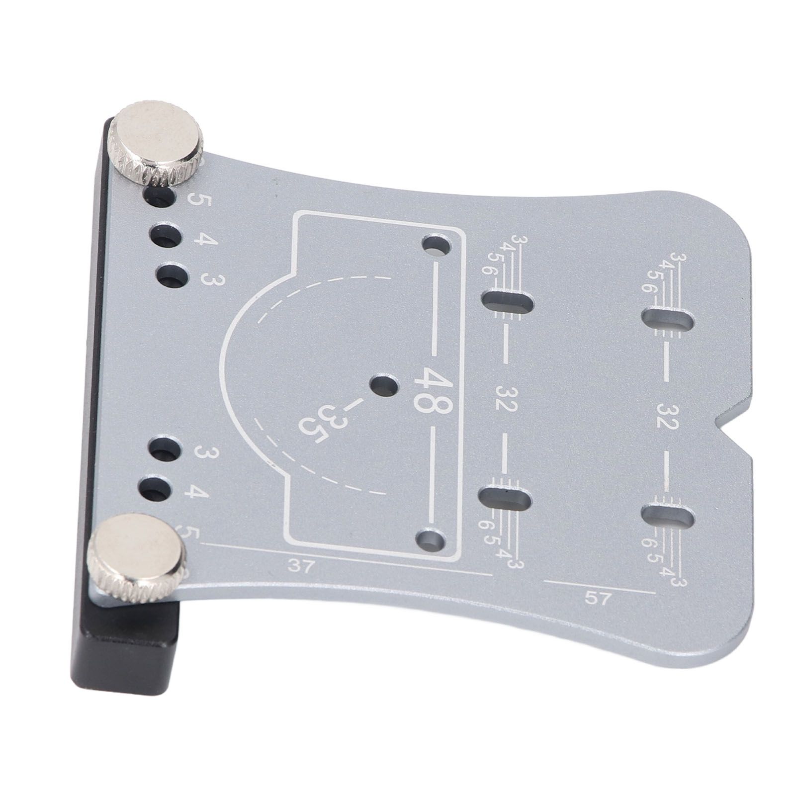 35mm Hinge Punch Locator Hinge Boring Jig 4 Hole Spacing Adjustable Margin view 6