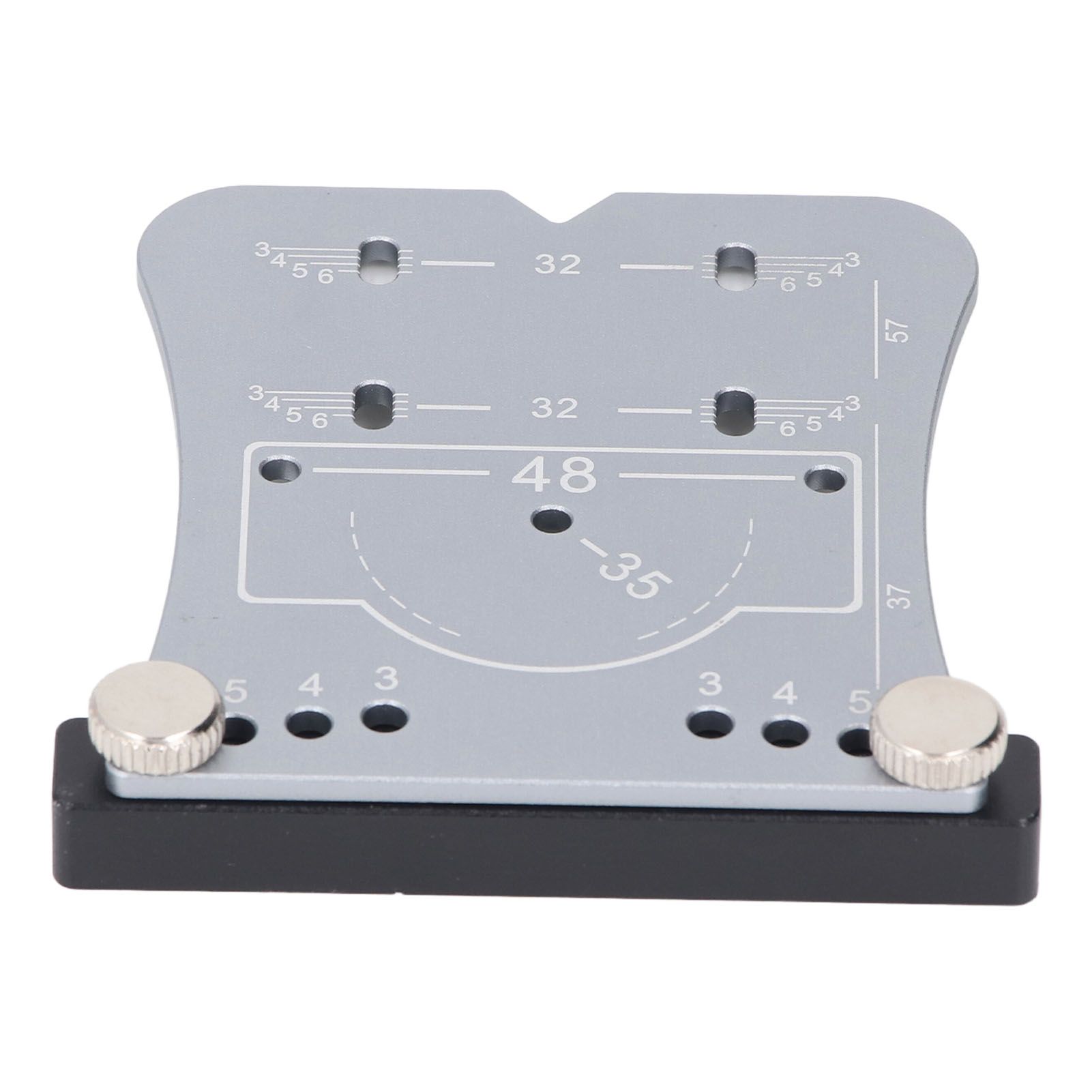 35mm Hinge Punch Locator Hinge Boring Jig 4 Hole Spacing Adjustable Margin view 9
