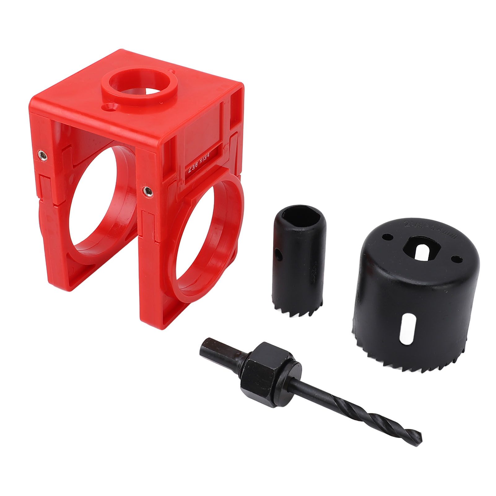 Lock Installation Kit with Guide Template Carbon Steel Plastic Door Hole Saw view 6