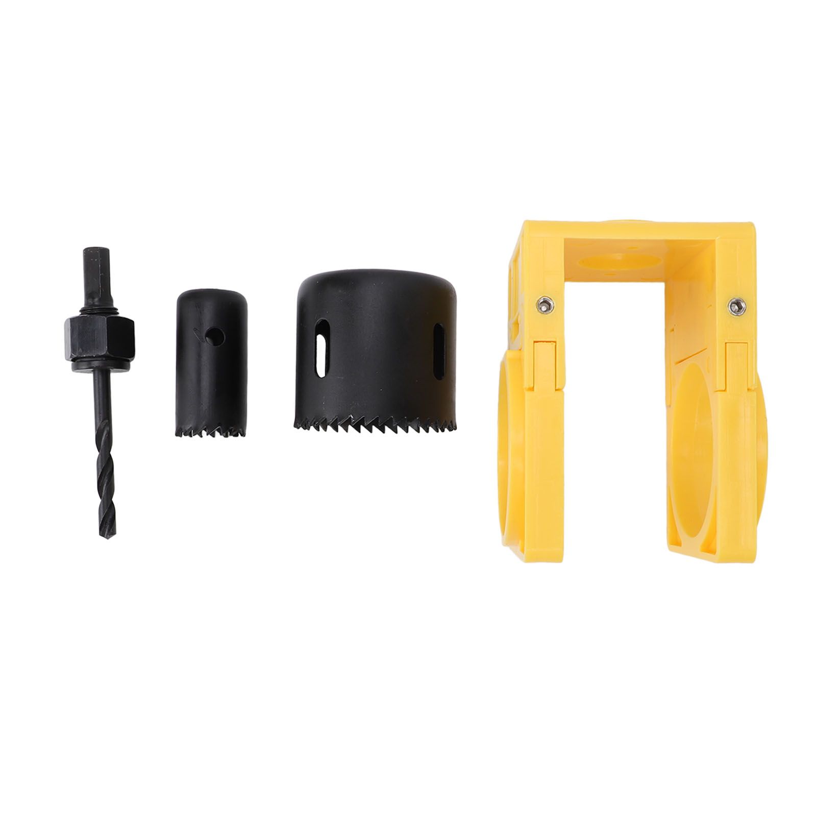 Lock Installation Kit with Guide Template Carbon Steel Plastic Door Hole Saw view 3