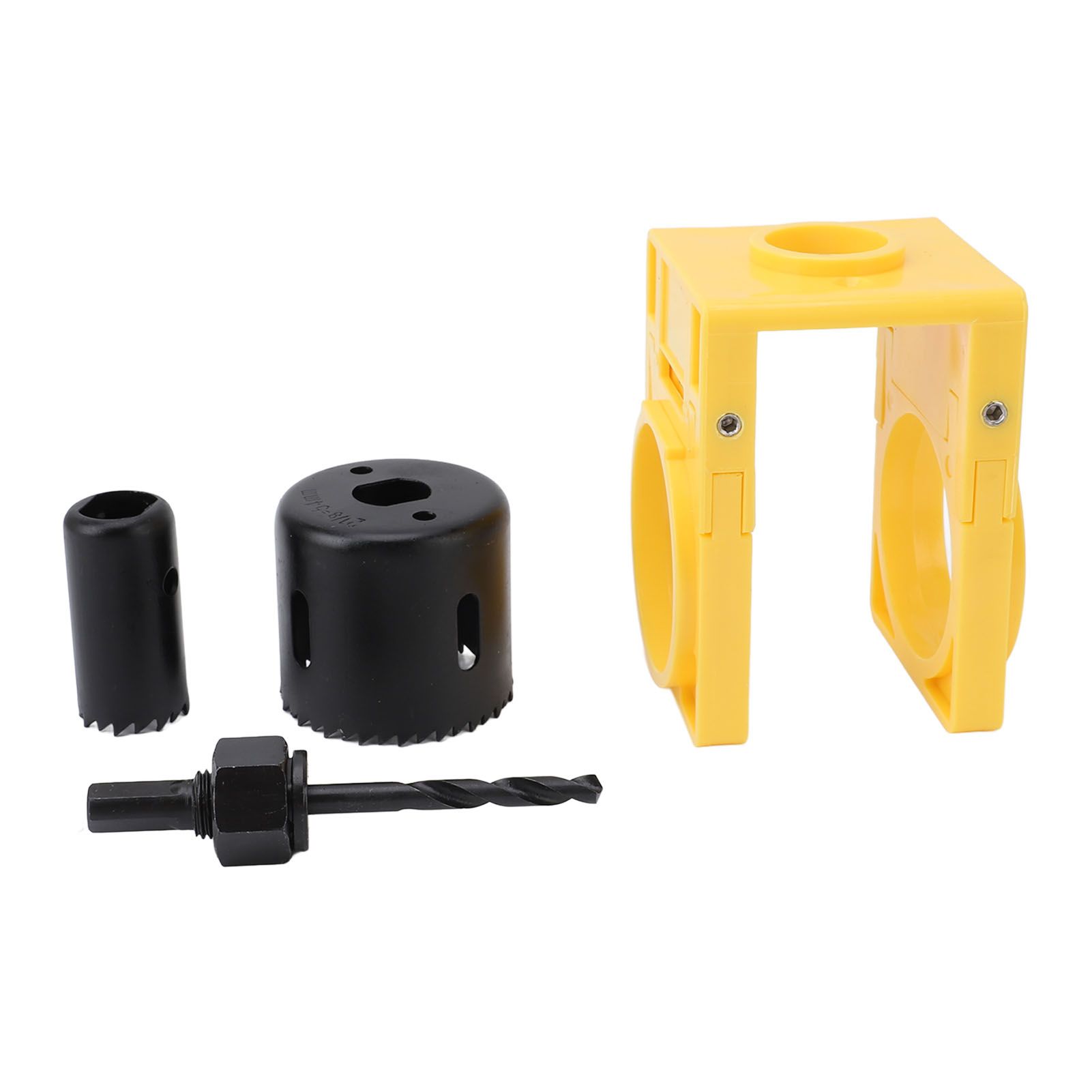 Lock Installation Kit with Guide Template Carbon Steel Plastic Door Hole Saw view 6