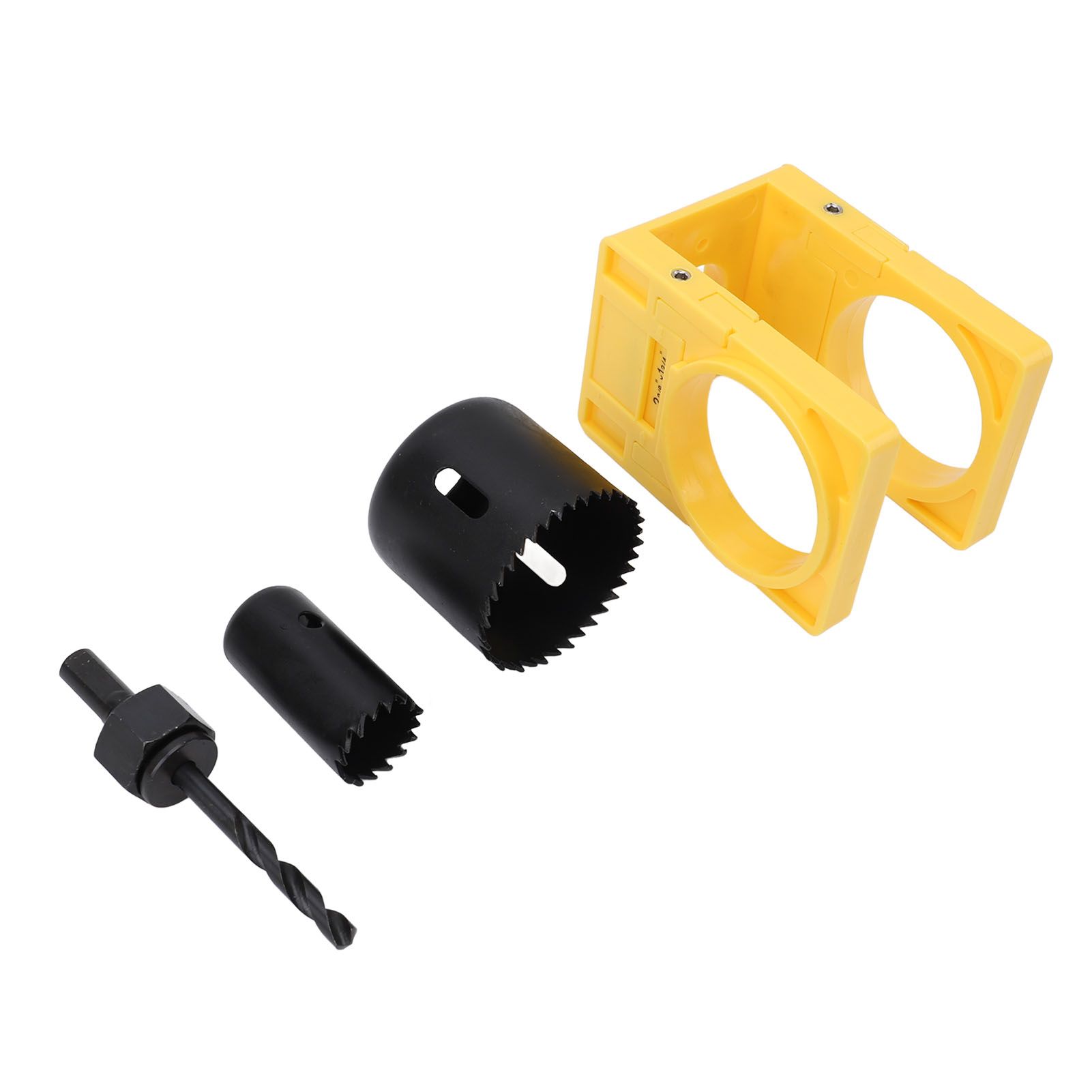 Lock Installation Kit with Guide Template Carbon Steel Plastic Door Hole Saw view 7