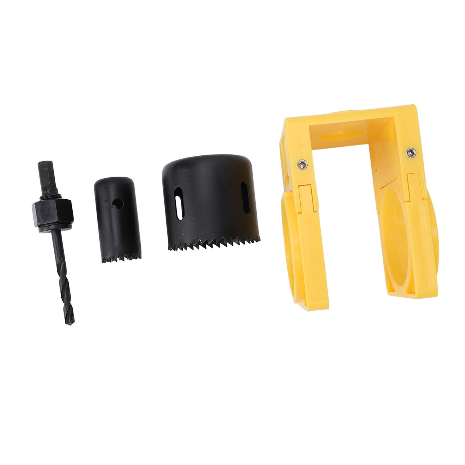 Lock Installation Kit with Guide Template Carbon Steel Plastic Door Hole Saw view 9