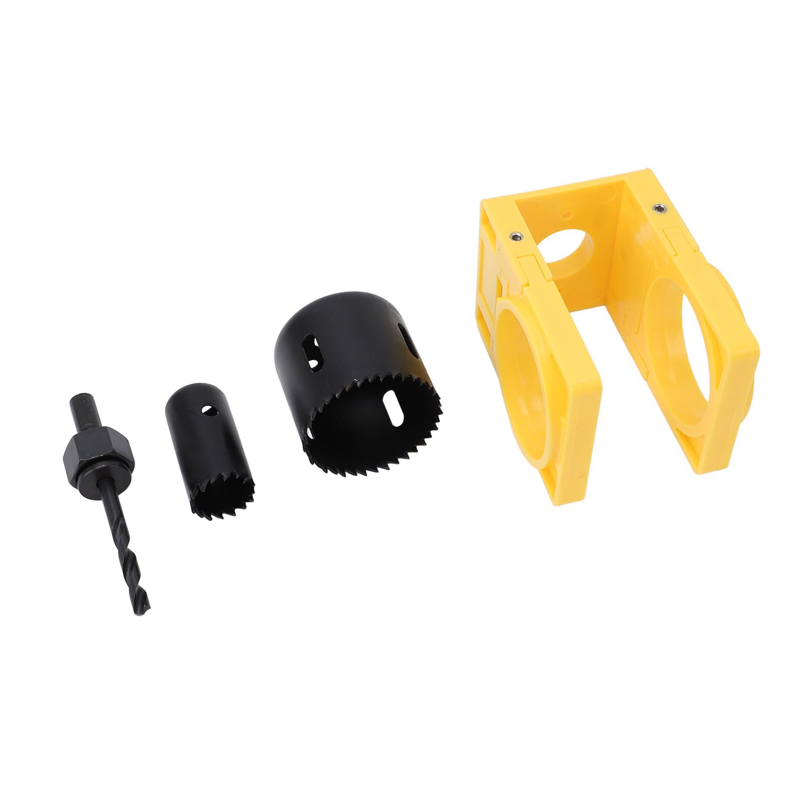 Lock Installation Kit with Guide Template Carbon Steel Plastic Door Hole Saw view 11
