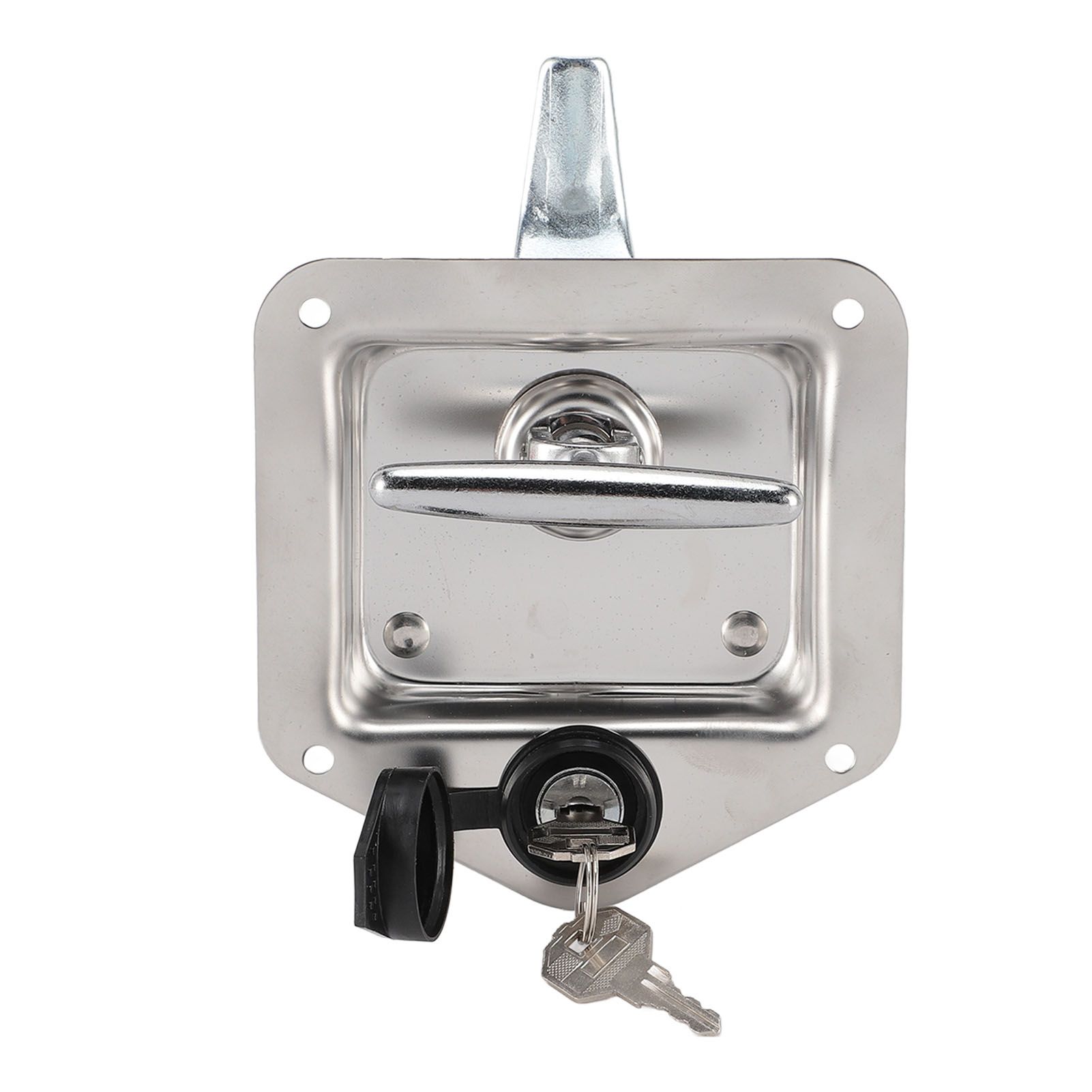 Truck Tool Box Latch Stainless Steel Flush Mount Toolbox Handle Latch Folding view 6