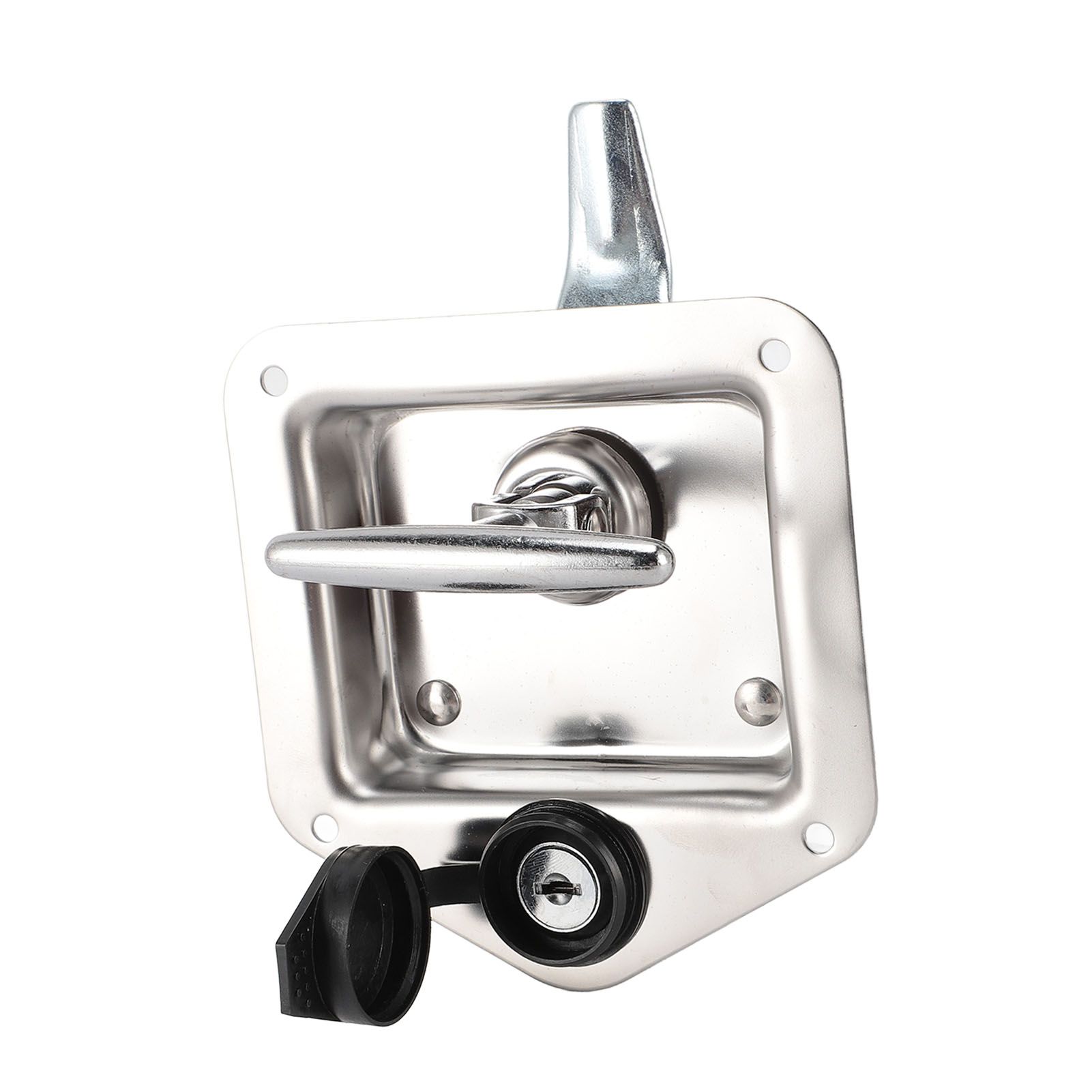 Truck Tool Box Latch Stainless Steel Flush Mount Toolbox Handle Latch Folding view 10