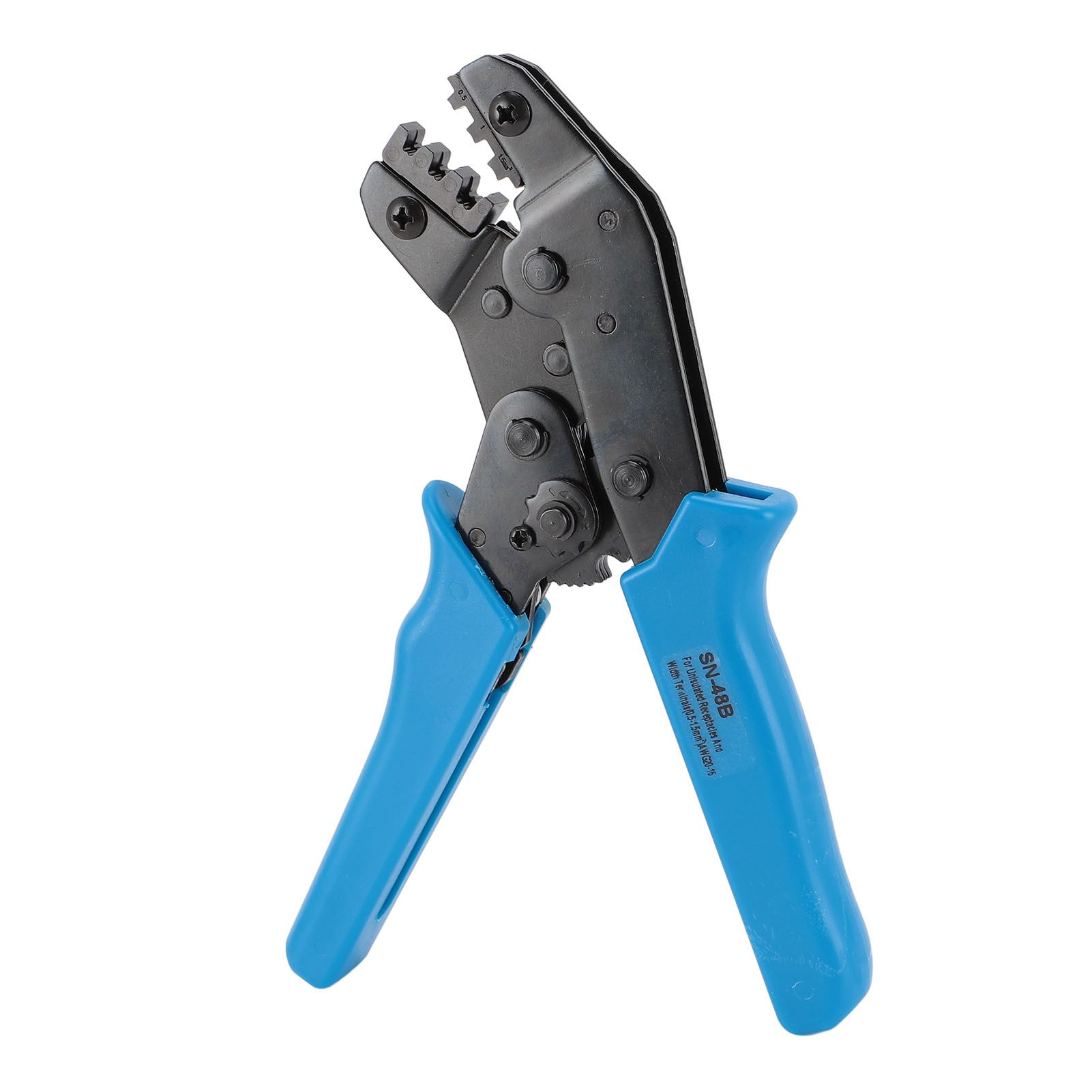 Wire Terminal Crimper 3.96 4.8 5.08 6.3mm Spade Steel Ratchet Terminal Crimper view 6
