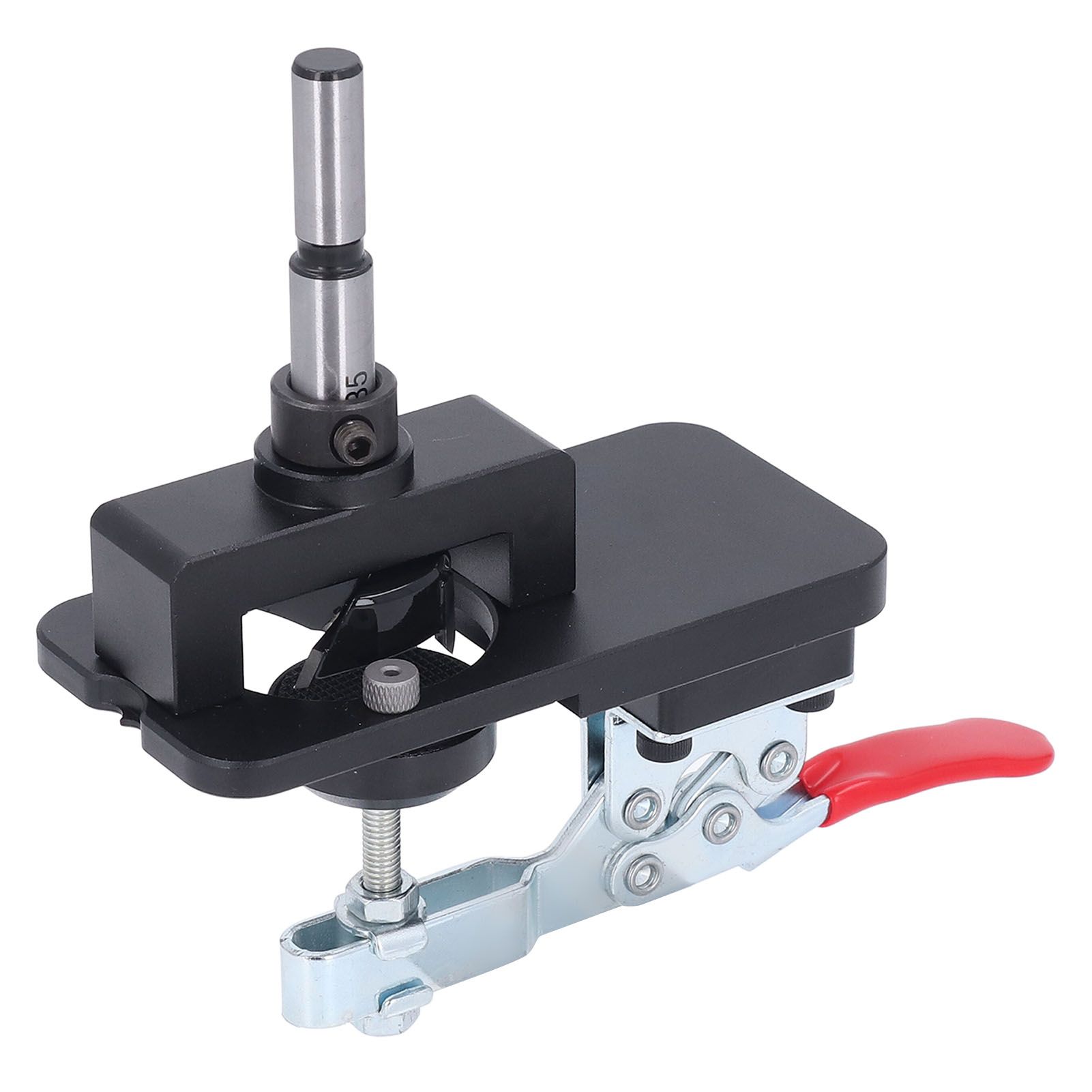 35MM Concealed Hinge Jig Aluminum Alloy Hinge Hole Drilling Jig Woodworking view 6