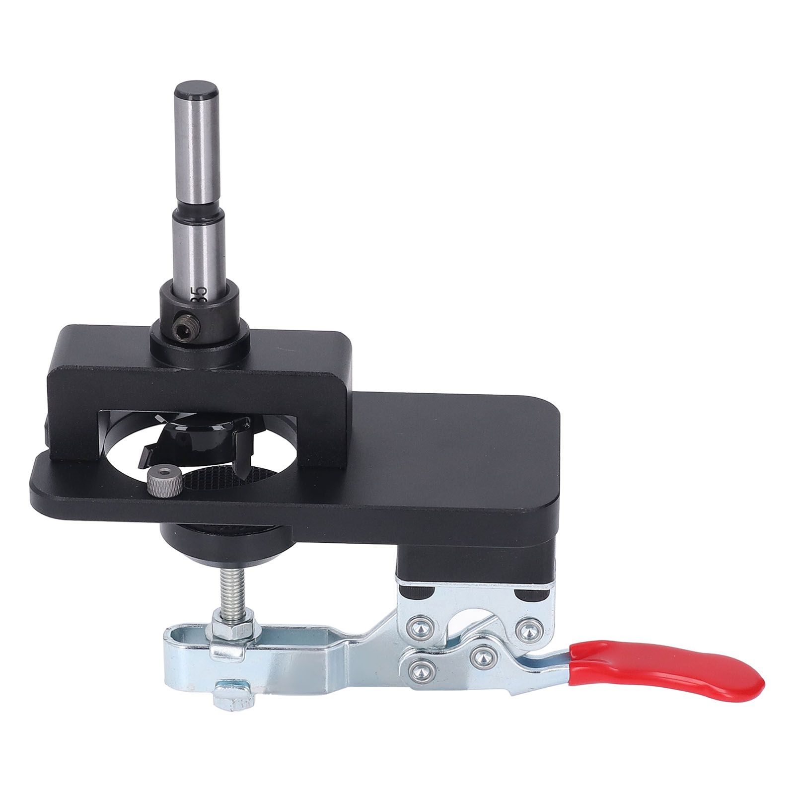35MM Concealed Hinge Jig Aluminum Alloy Hinge Hole Drilling Jig Woodworking view 8