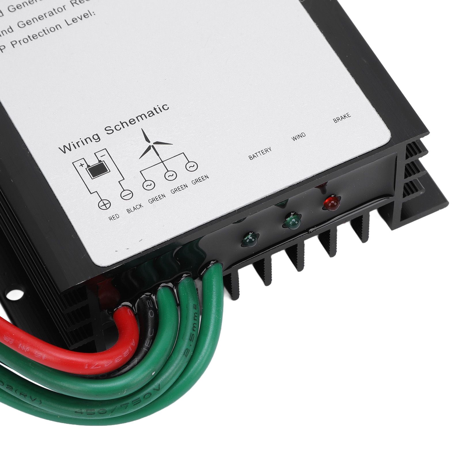 MPPT Wind Turbine Charge Controller 48V Led IP67 Water Resistant Automatic view 2