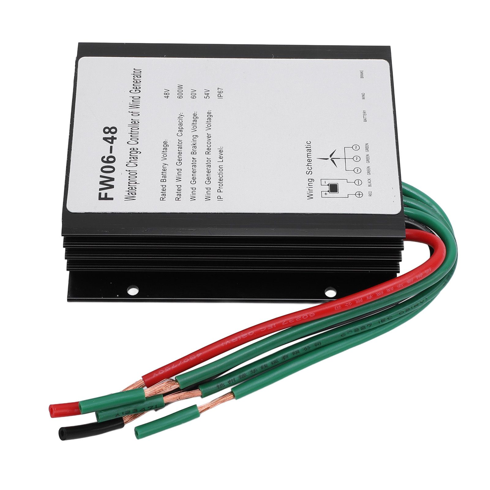 MPPT Wind Turbine Charge Controller 48V Led IP67 Water Resistant Automatic view 6
