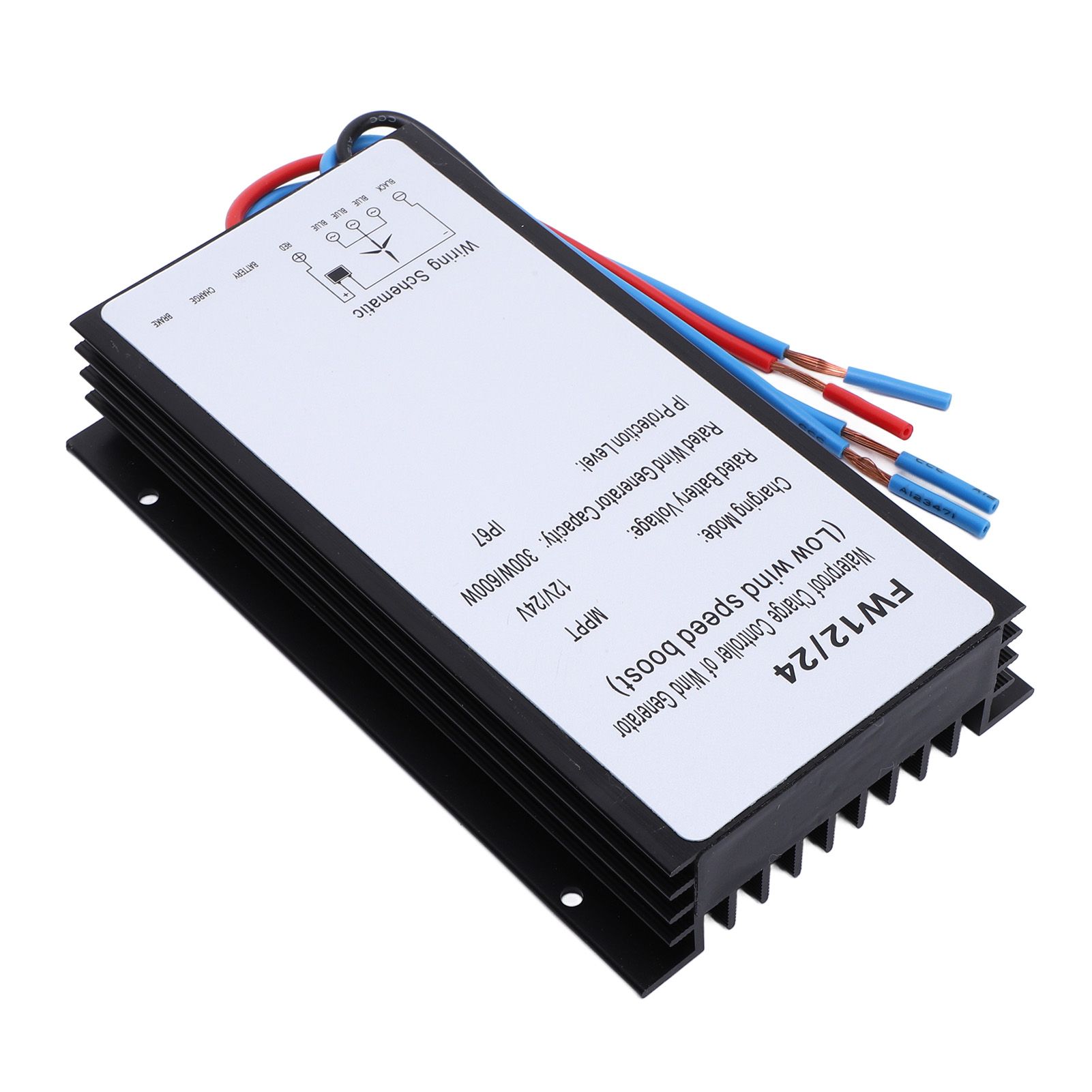 MPPT Wind Turbine Charge Controller 12V 24V 300W 600W Wind Turbine Generator view 12