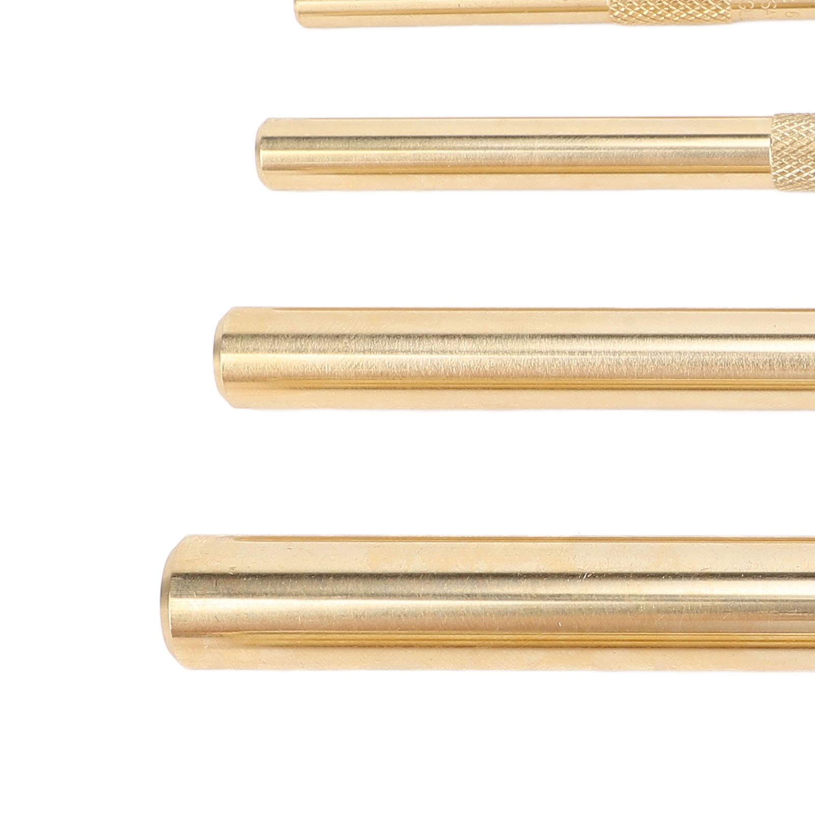 Drift Punch Set Knurled 1/4inch 3/8inch 1/2inch 5/8inch 3/4inch Brass Drift view 7