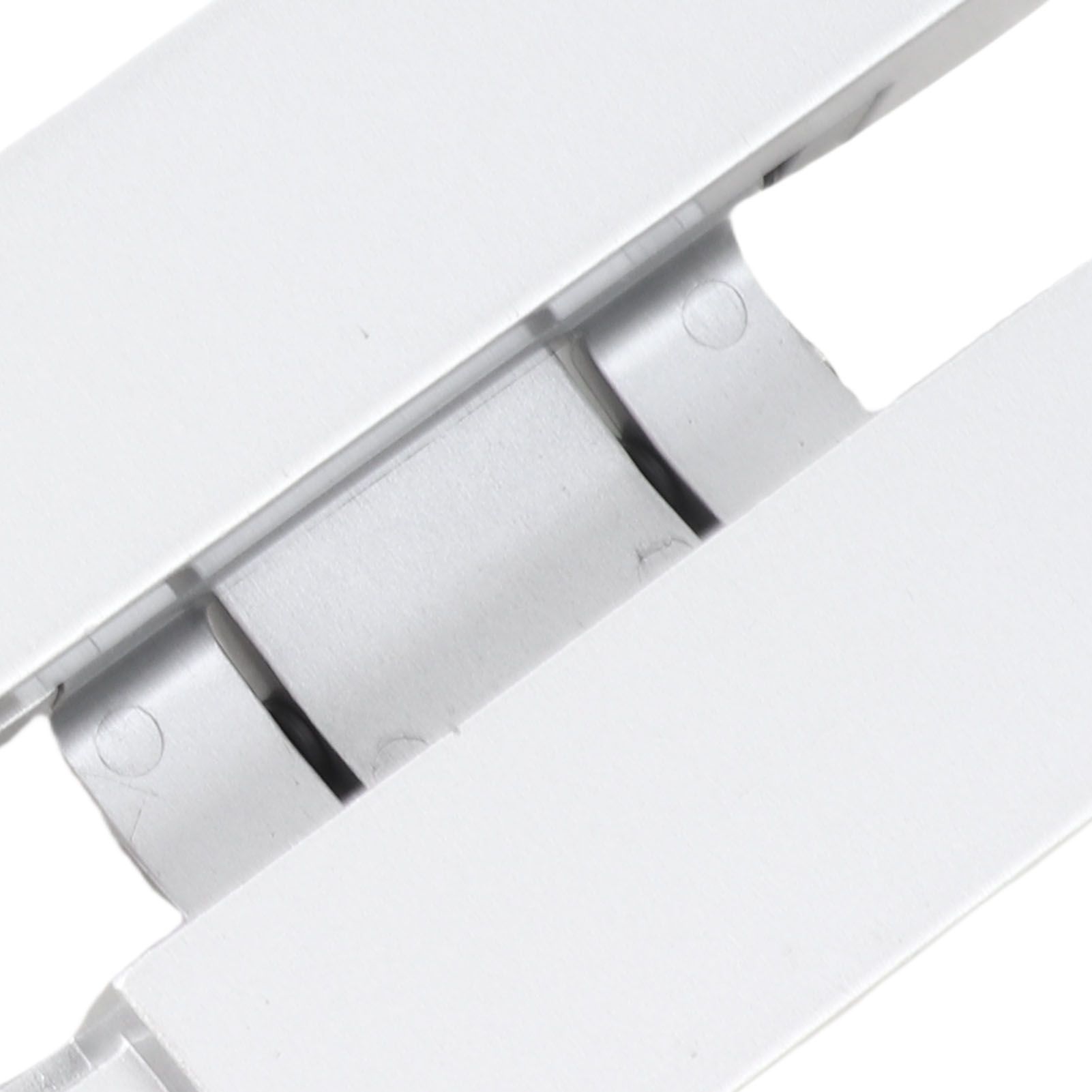 Hidden Door Hinge Zinc Alloy 3 Way Adjustable 180 Degree Swing Quiet Invisible view 2