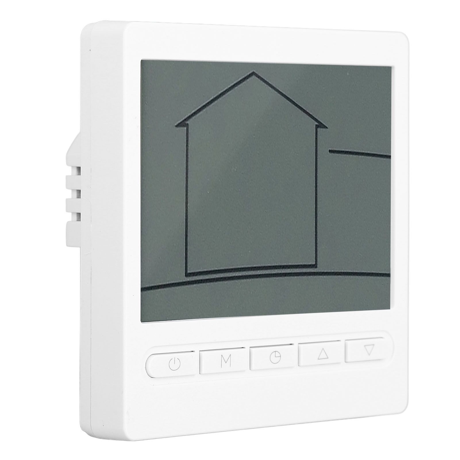 Smart Thermostat with Memory Function 16A LCD Display Digital Room Thermostat view 6