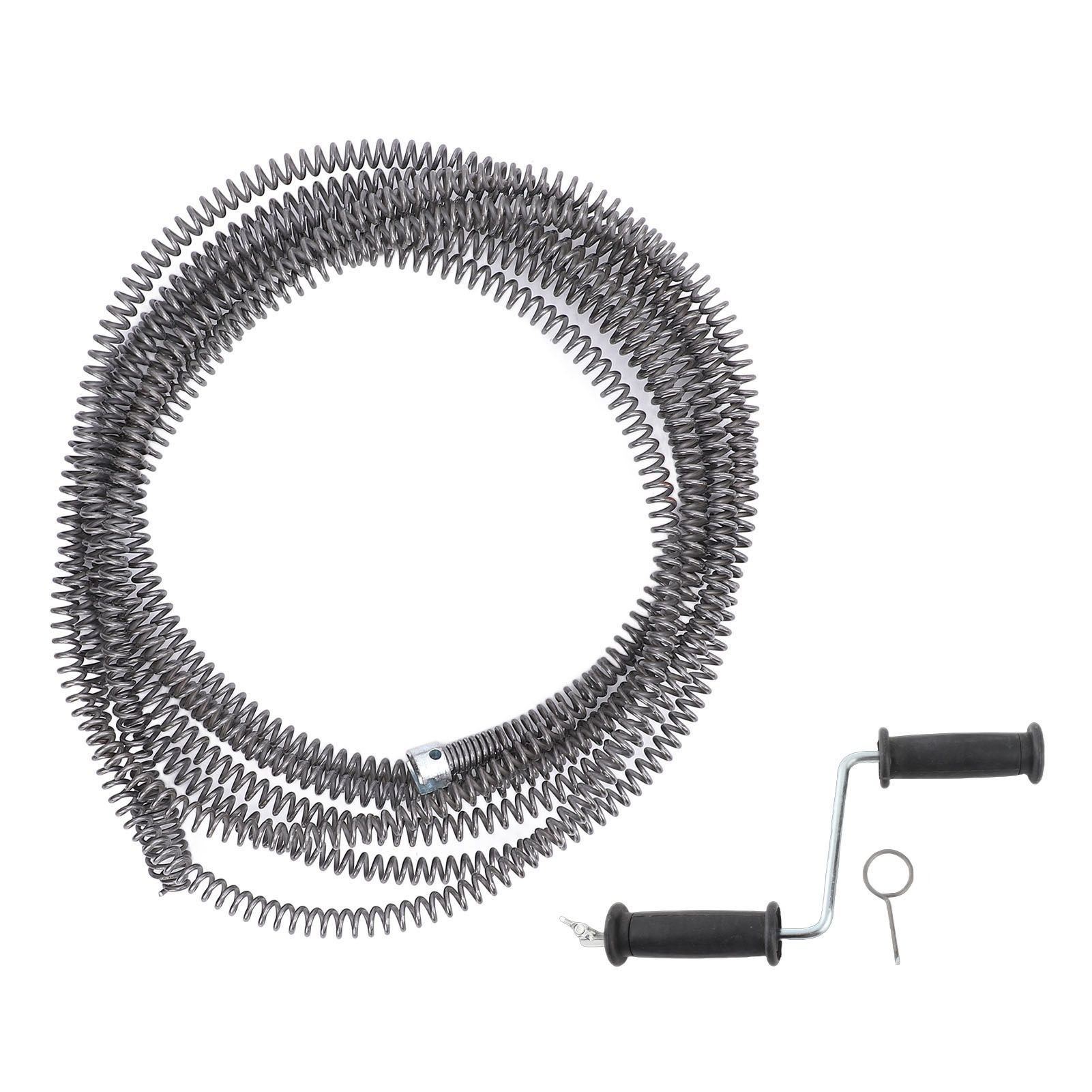 Drain Cleaner Augers Spring Cable 16mm Toilet Plumber Plumbing Snake Pipe view 3