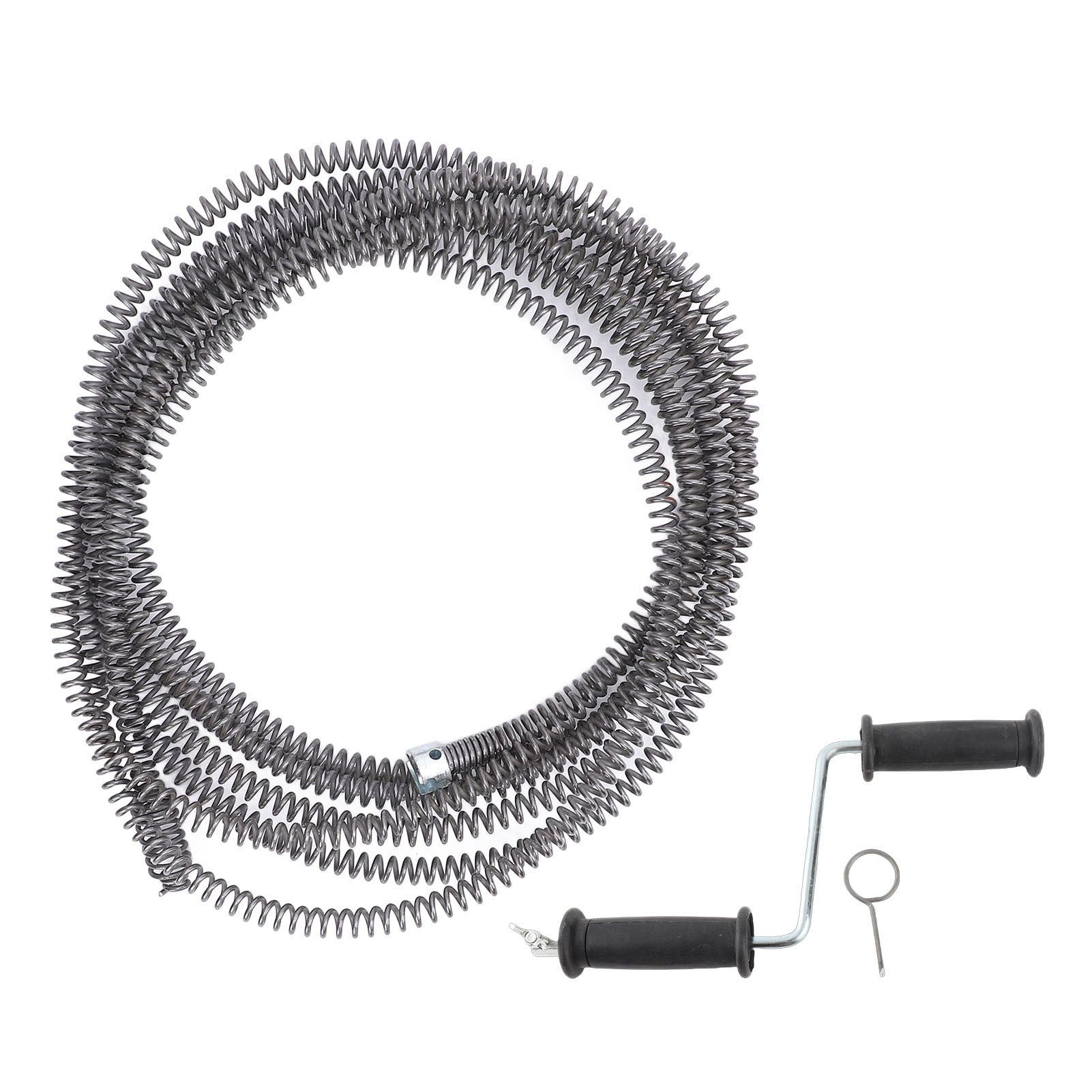 Drain Cleaner Augers Spring Cable 16mm Toilet Plumber Plumbing Snake Pipe view 3