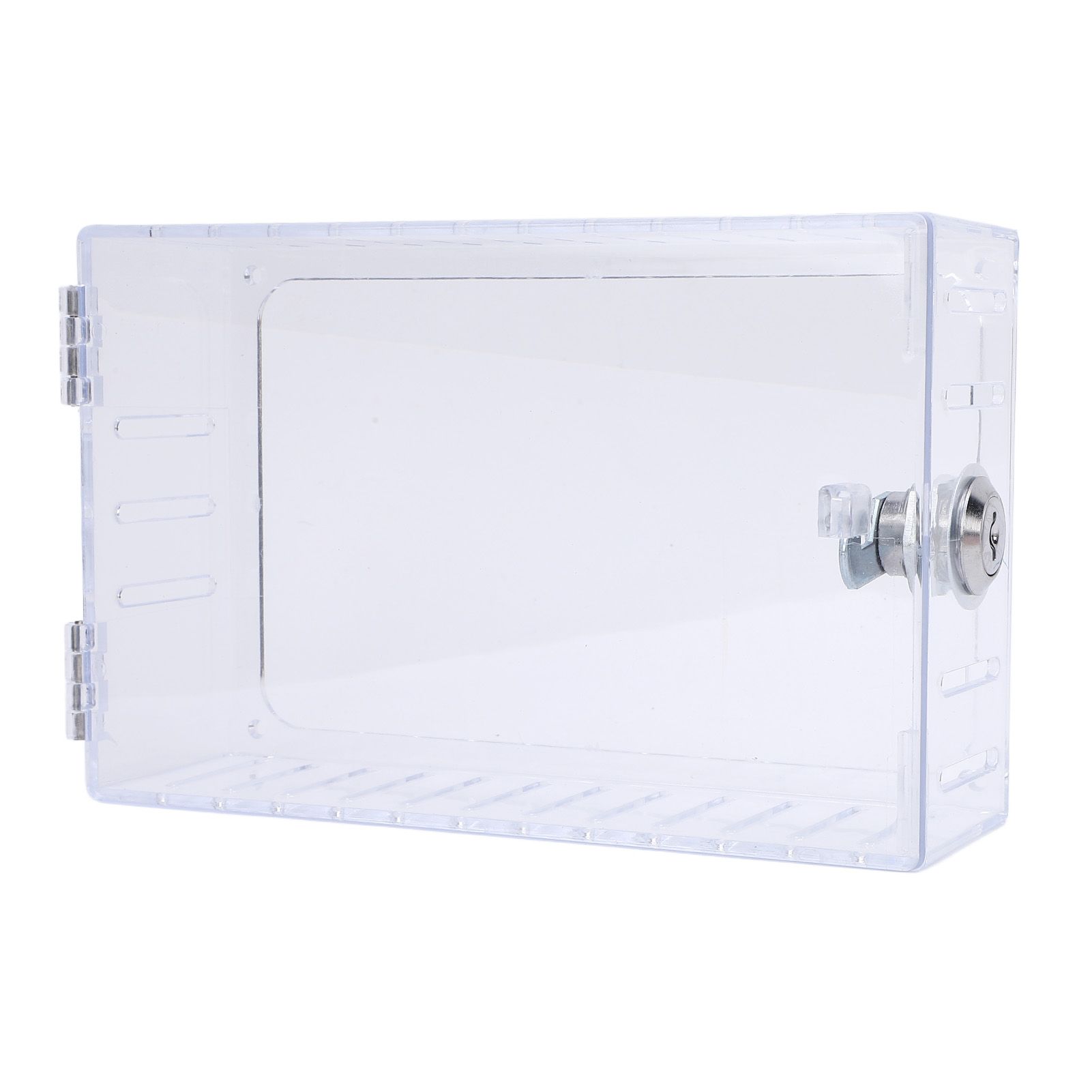Clear Thermostat Lock Box Cover with Key Thermostat Guard Fits Thermostats view 9