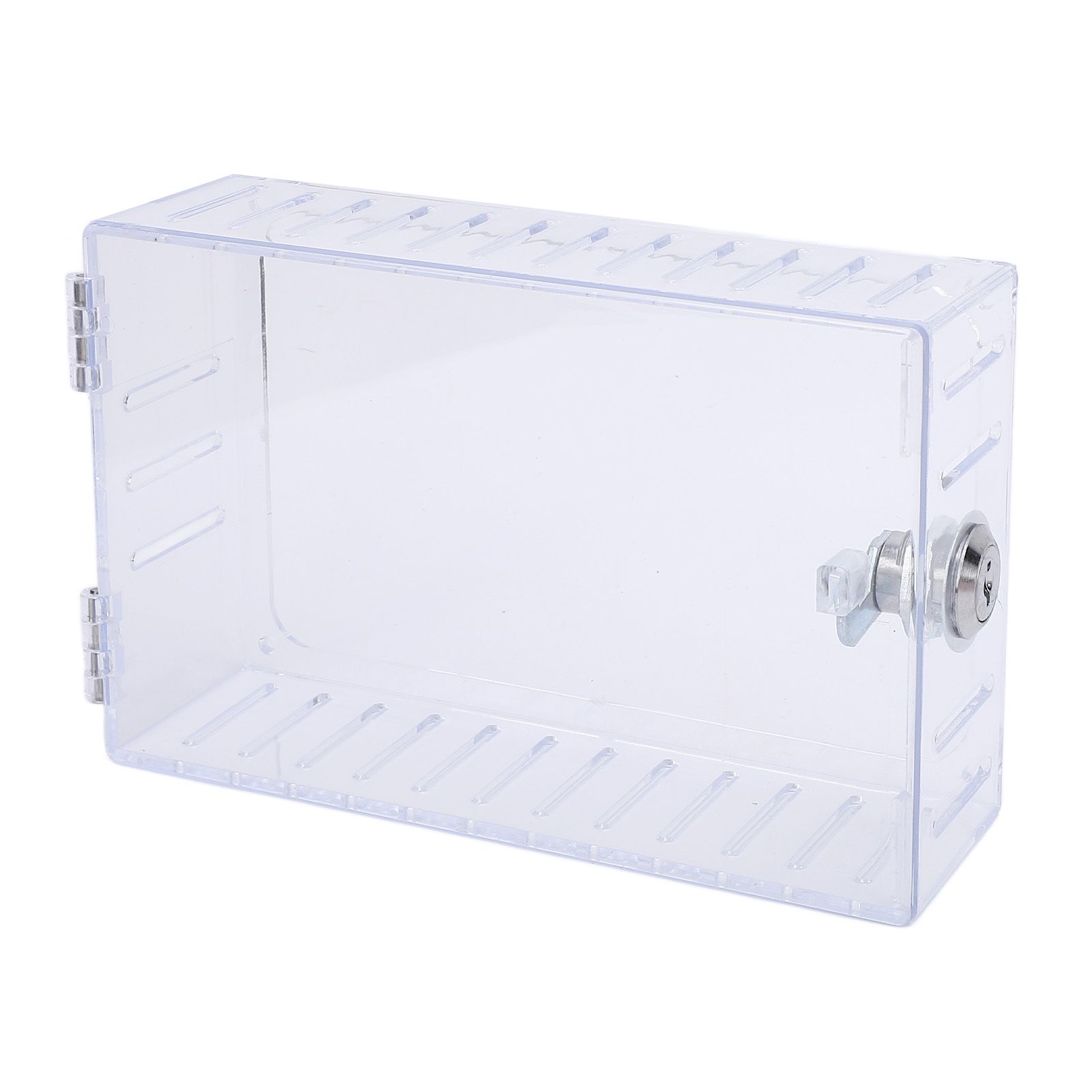 Clear Thermostat Lock Box Cover with Key Thermostat Guard Fits Thermostats view 10