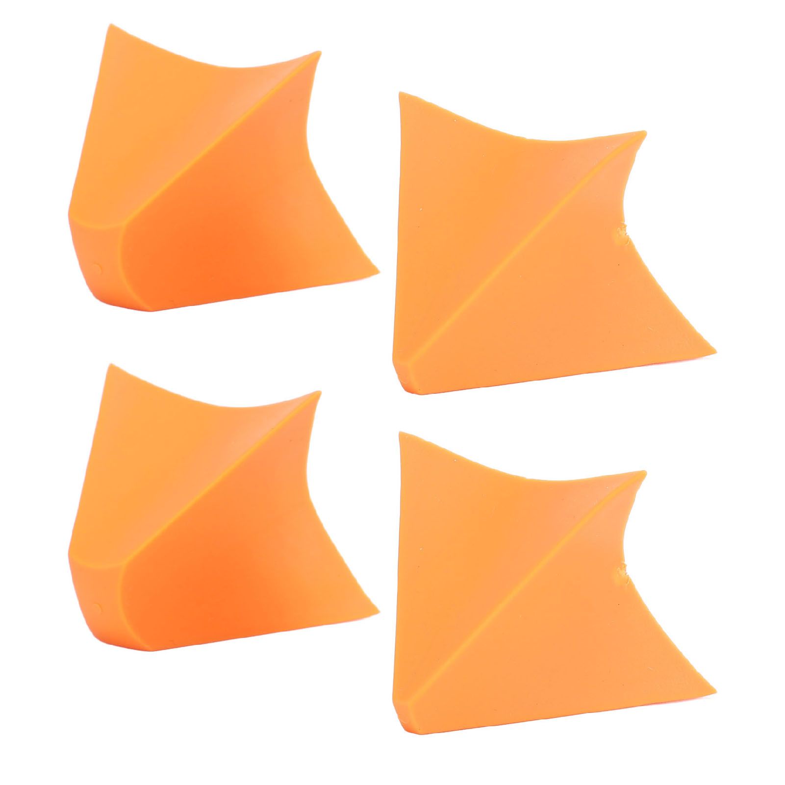 4pcs Silicone Seam Tool Ergonomic 4mm 6mm 10mm 16mm Caulk Finishing Tool for view 9
