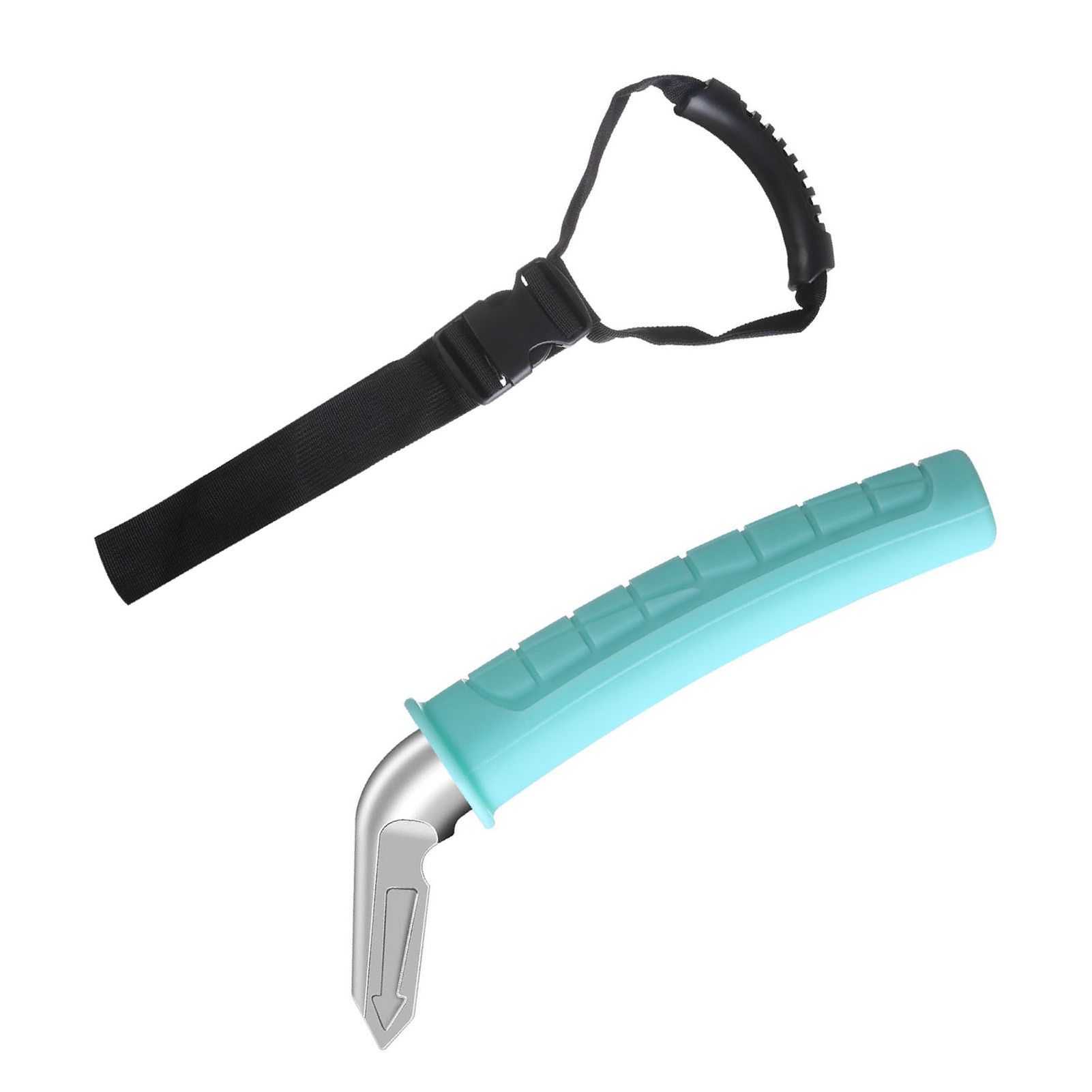 Car Door Handle Assist for Elderly Steel Silicone Multifunctional Vehicle