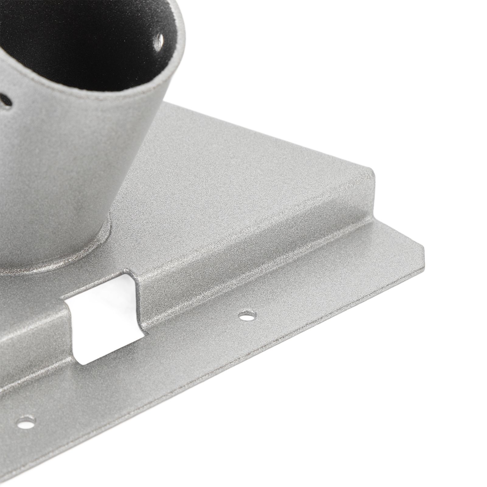 Satellite Pipe Adapter Easy to Install Weather Resistant Aluminum Alloy view 2