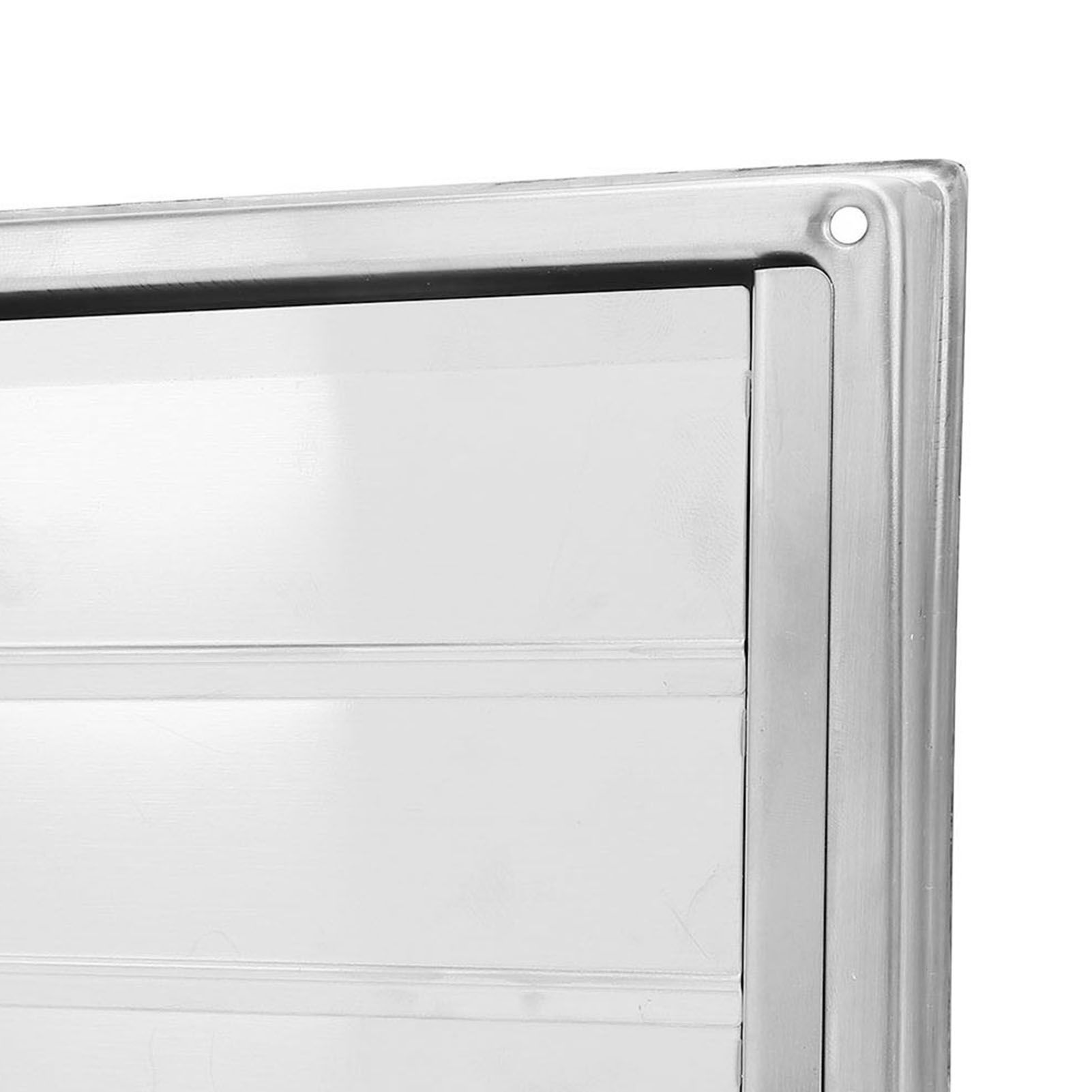 Dryer Vent Cover 4 Inch Square 304 Stainless Steel Exterior Wall Vent Cover view 2