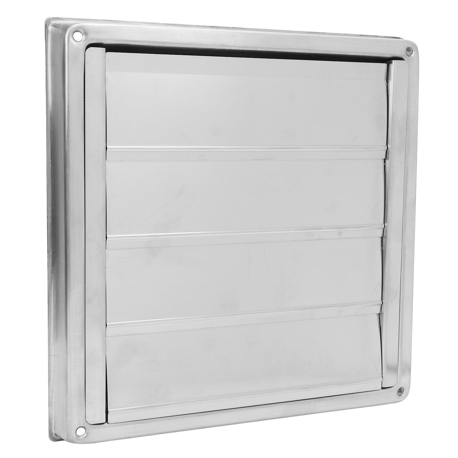 Dryer Vent Cover 4 Inch Square 304 Stainless Steel Exterior Wall Vent Cover view 4