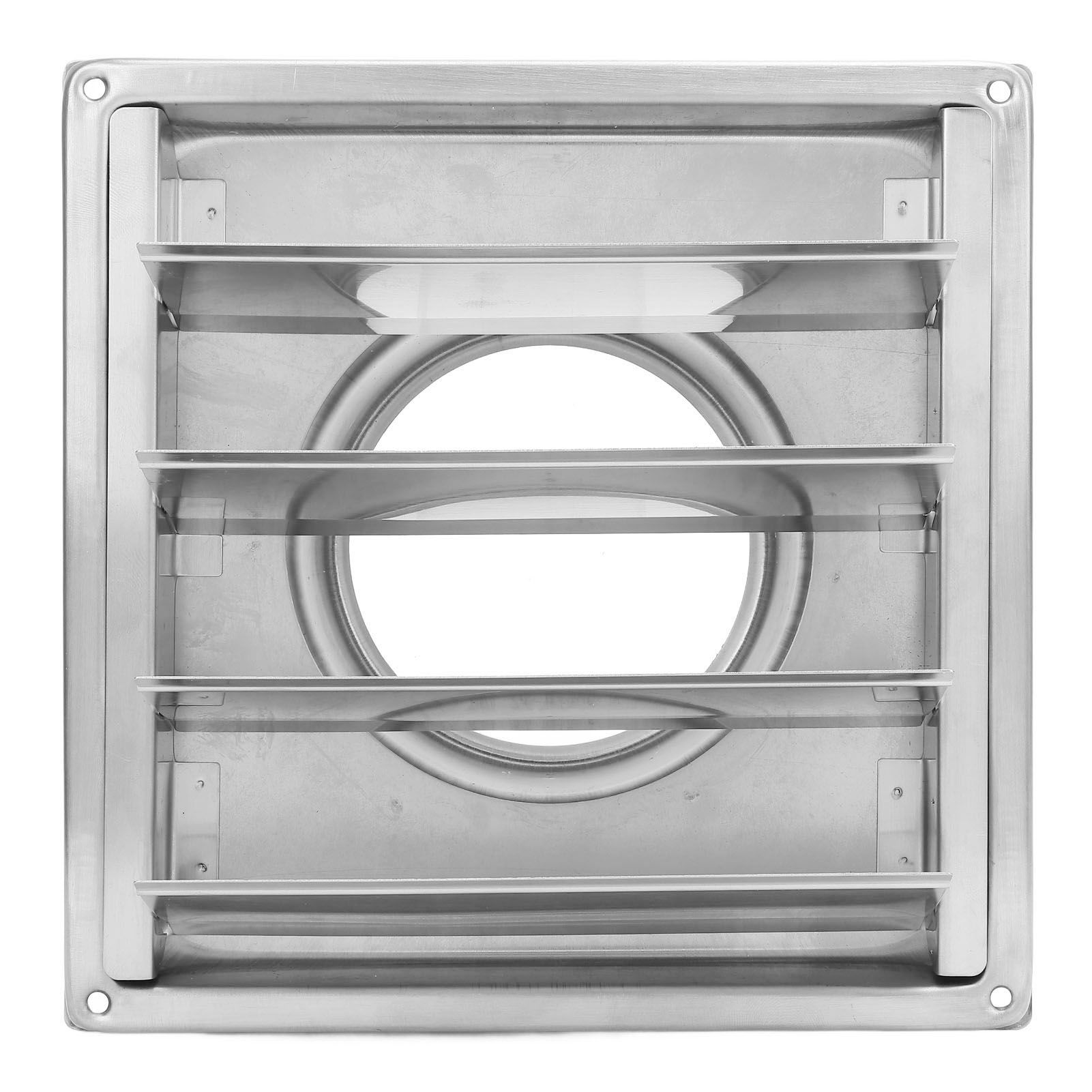 Dryer Vent Cover 4 Inch Square 304 Stainless Steel Exterior Wall Vent Cover view 9