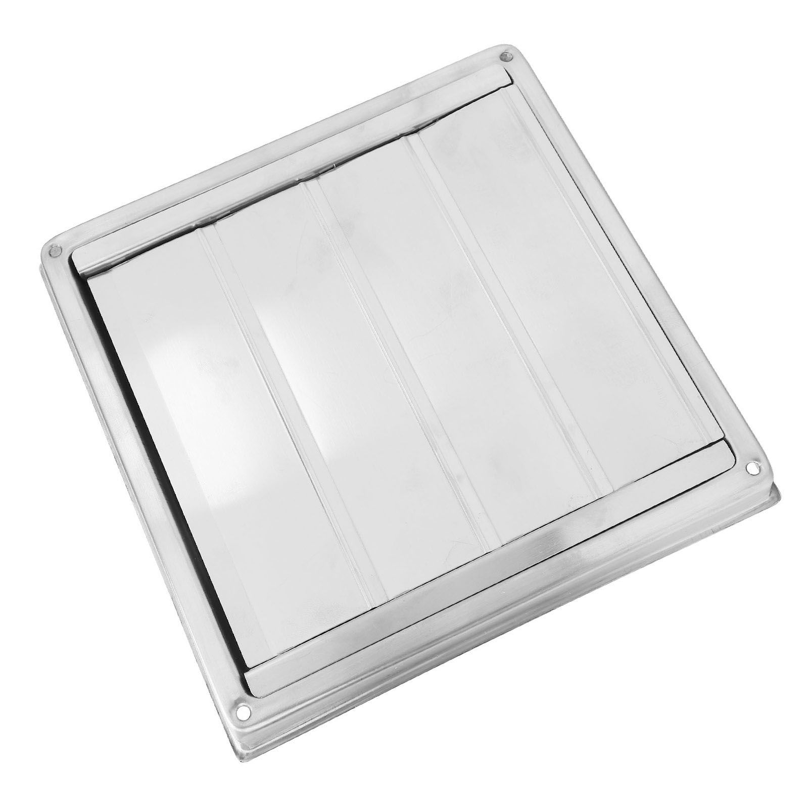 Dryer Vent Cover 4 Inch Square 304 Stainless Steel Exterior Wall Vent Cover view 11
