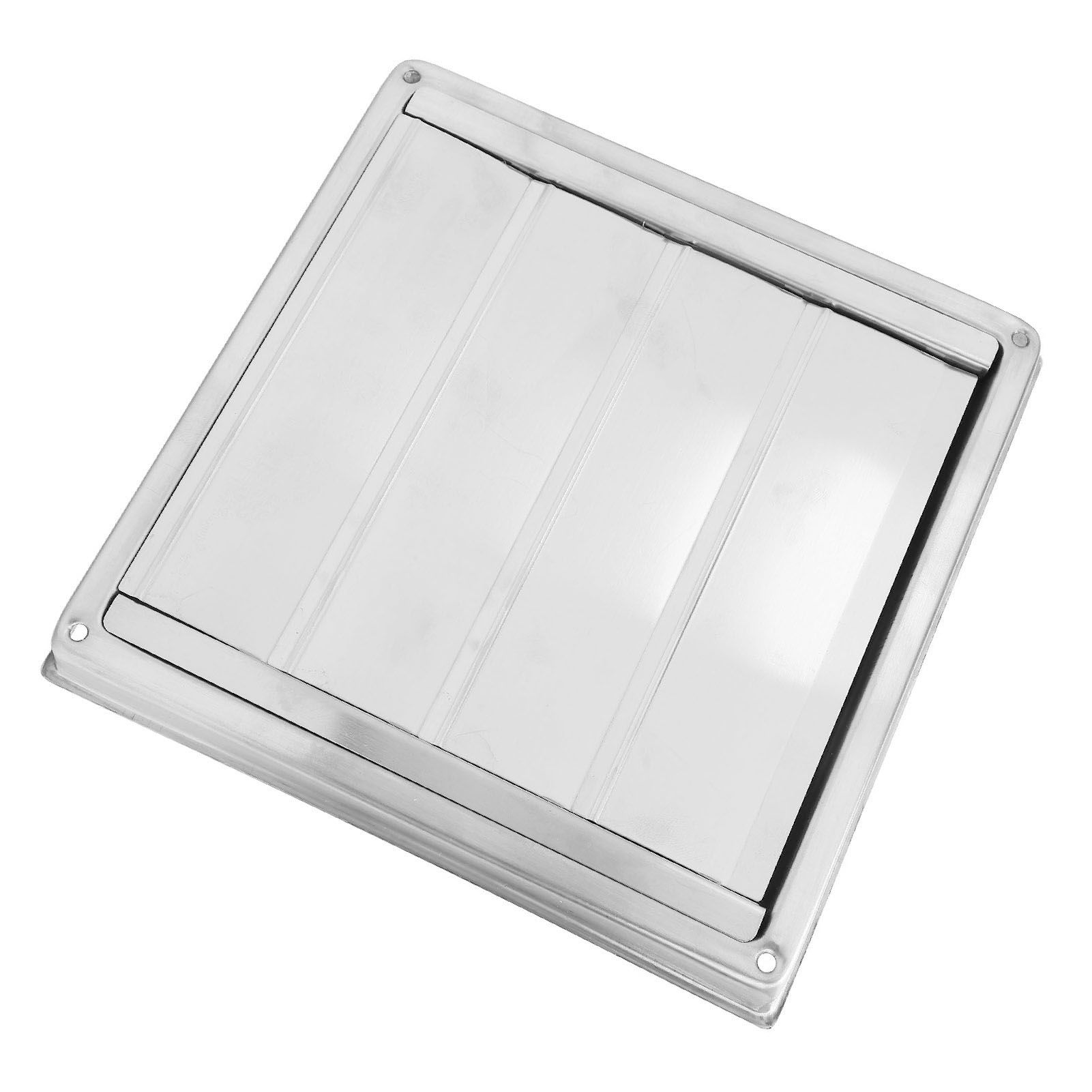 Dryer Vent Cover 4 Inch Square 304 Stainless Steel Exterior Wall Vent Cover view 12