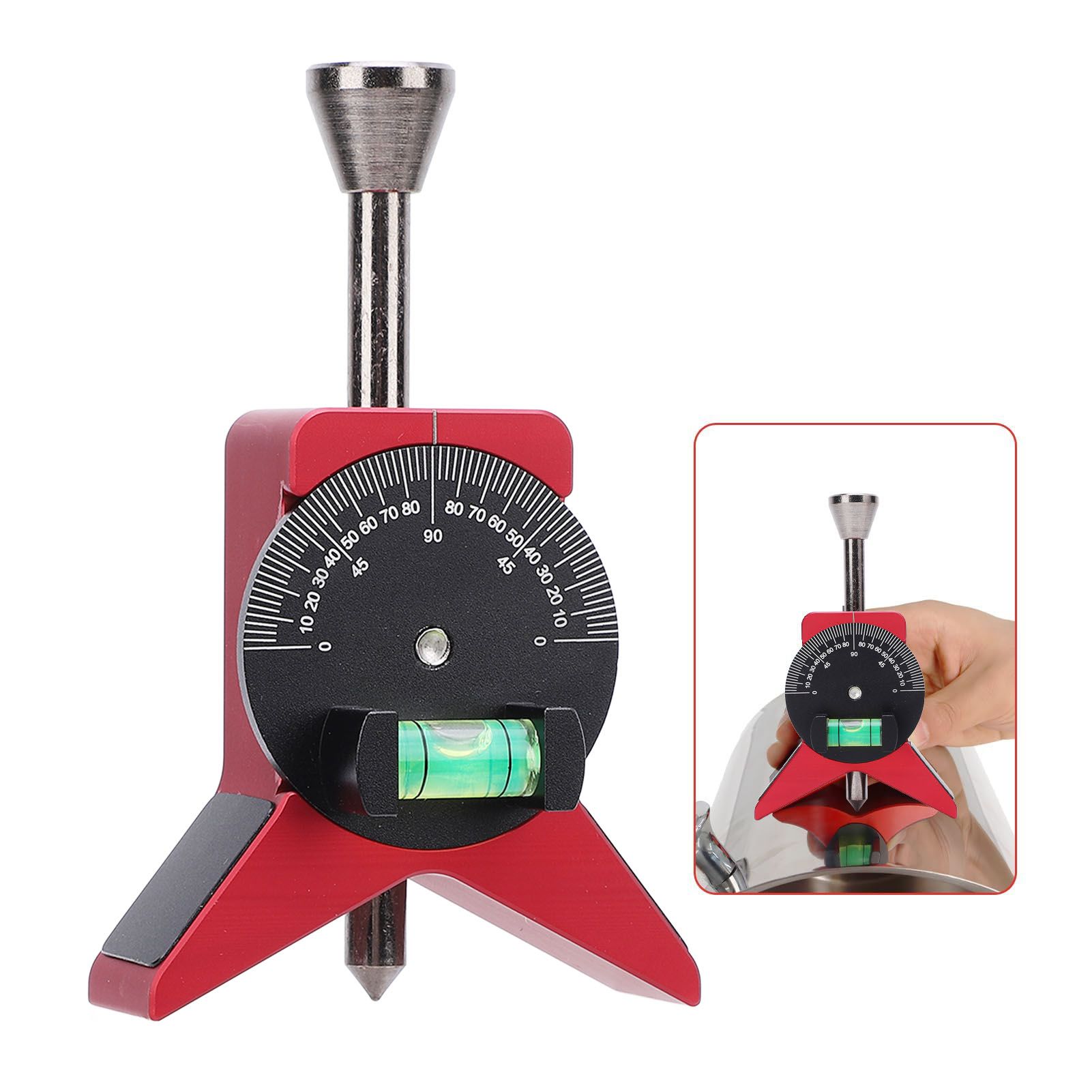 Pipe Center Finder Y Shaped Magnetic Pipe Marker Centering Head Tool with view 11