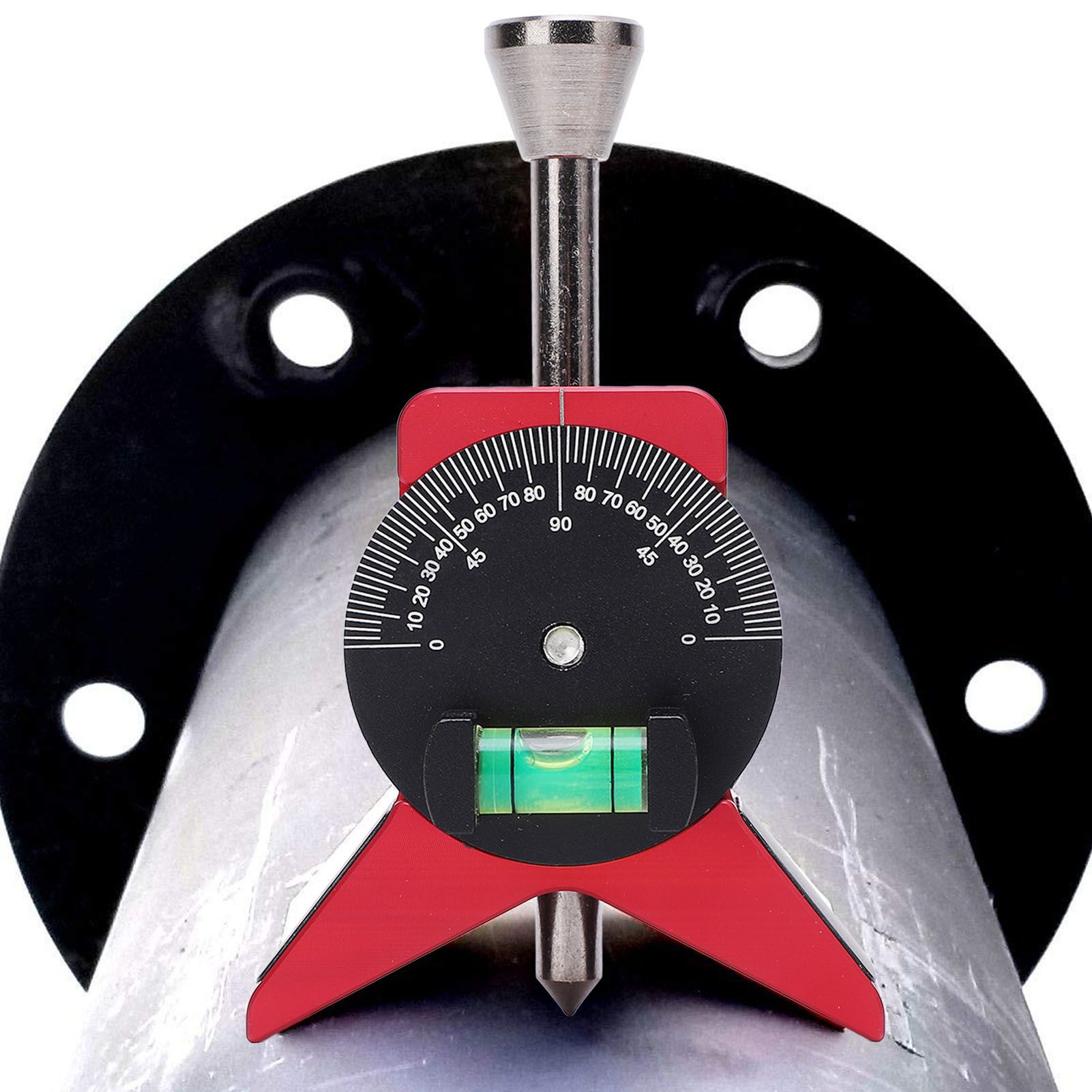 Pipe Center Finder Y Shaped Magnetic Pipe Marker Centering Head Tool with view 12