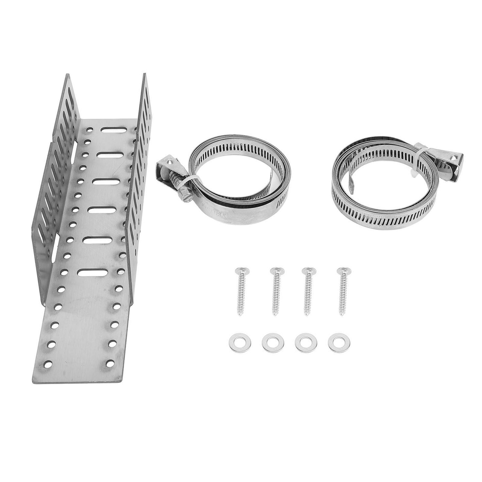 Expansion Tank Support Bracket Wall Mounted Stainless Steel Adjustable Thermal view 3
