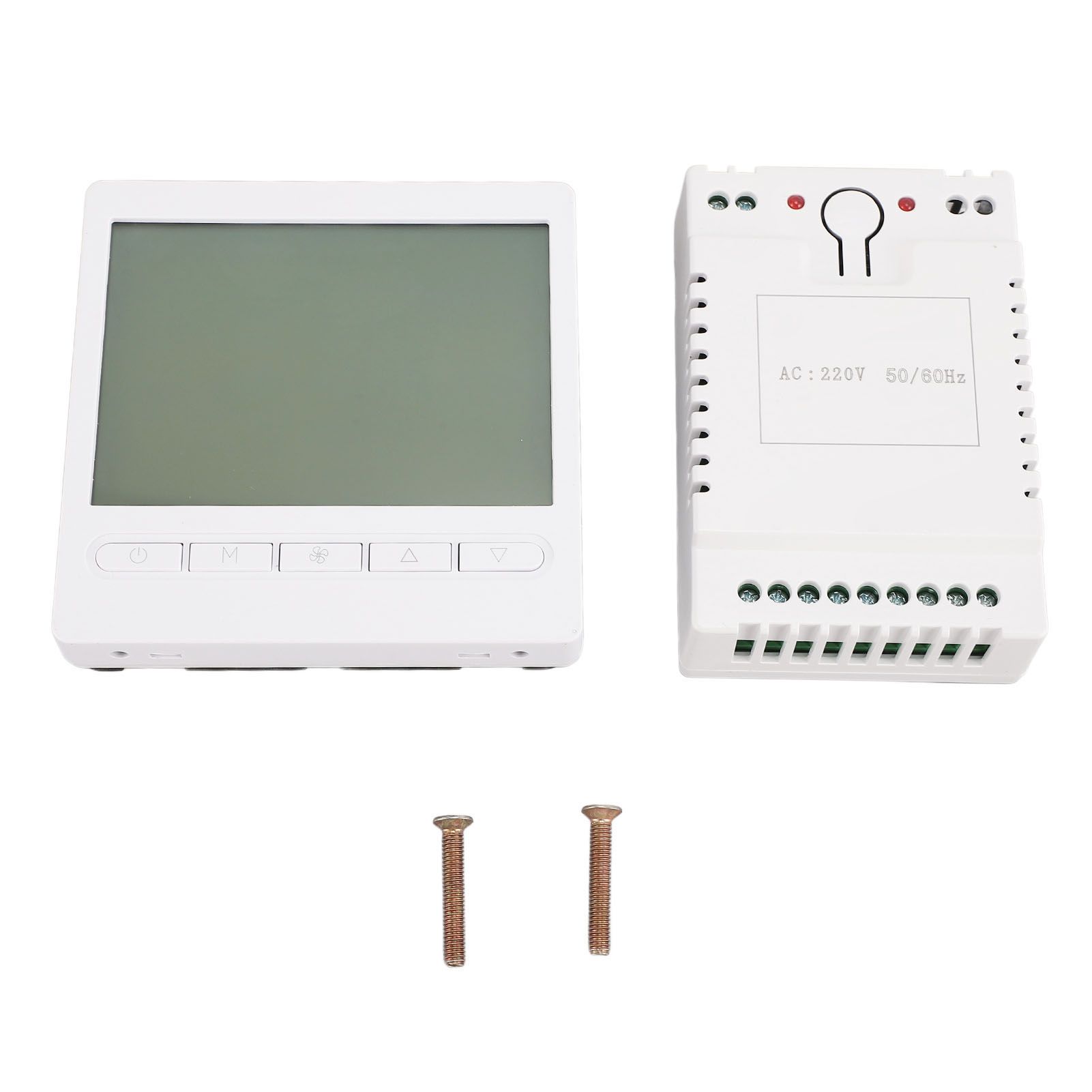 Home Thermostat Wireless RF Temperature Controller LCD Display Plug and Play view 3