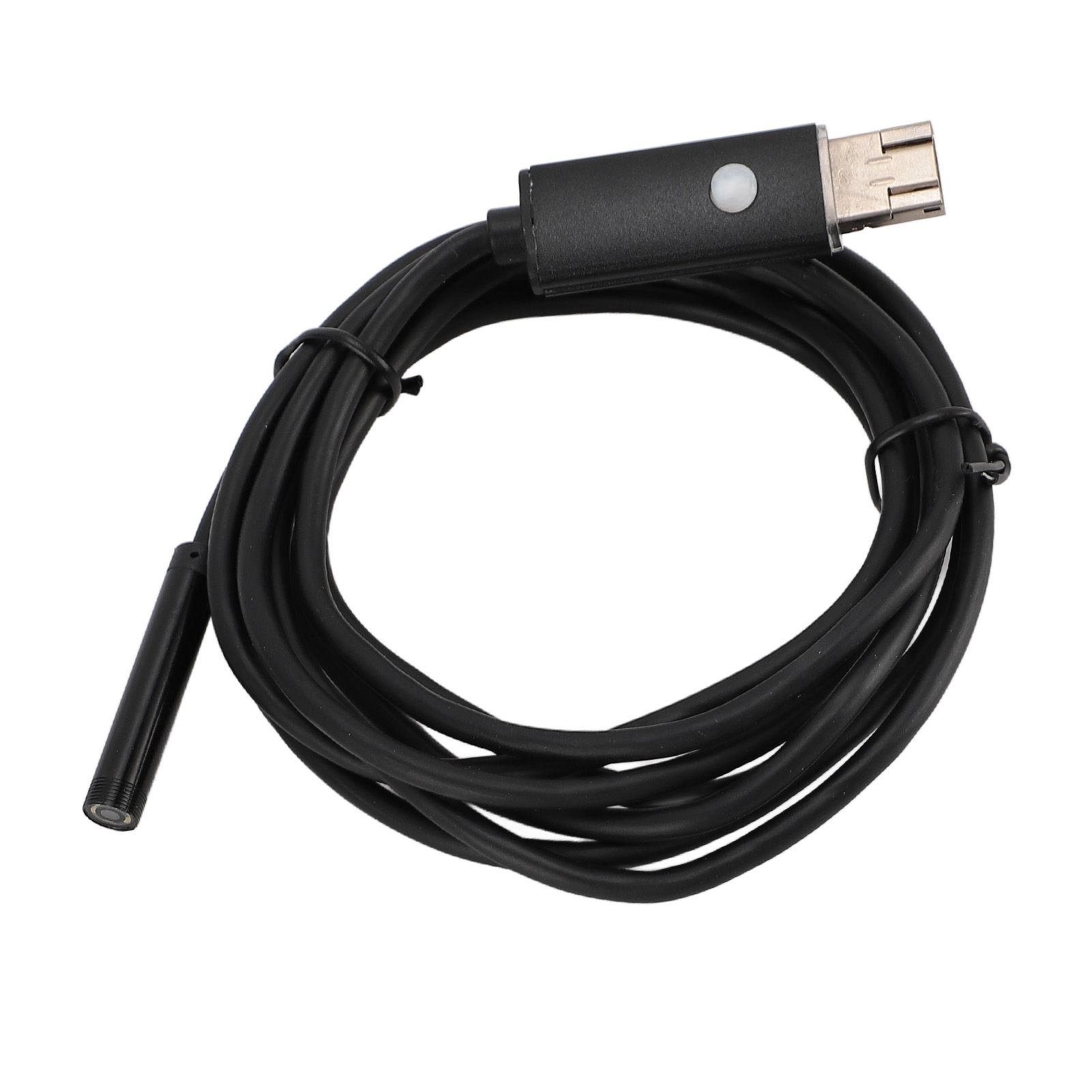 Endoscope Camera with 6 Adjustable LED Lights Semi Rigid Cable 360° Rotatable