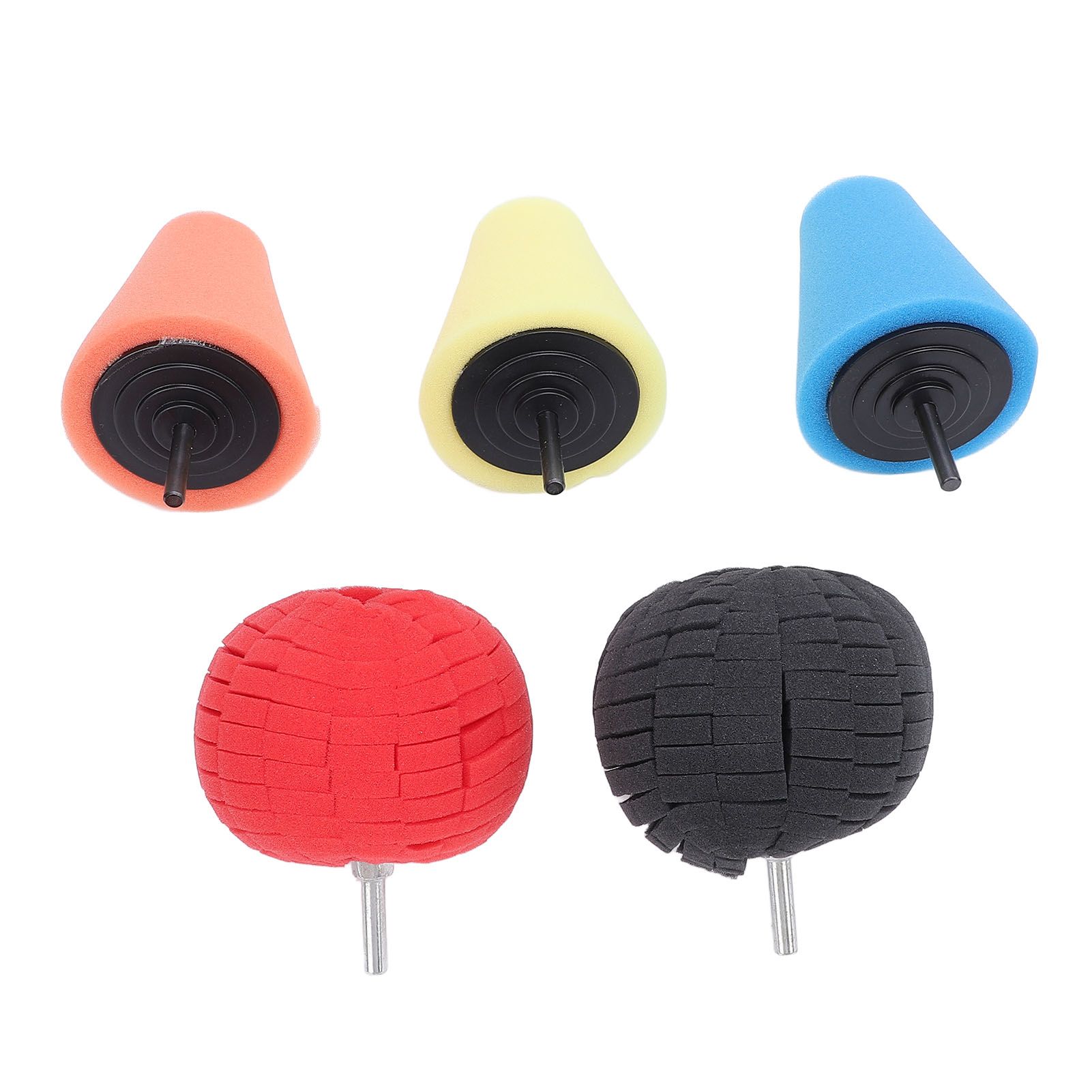 Polishing Foam Kit 4 Inch Multifunctional Car Wheel Hub Polishing Drill Foam Kit — image 1